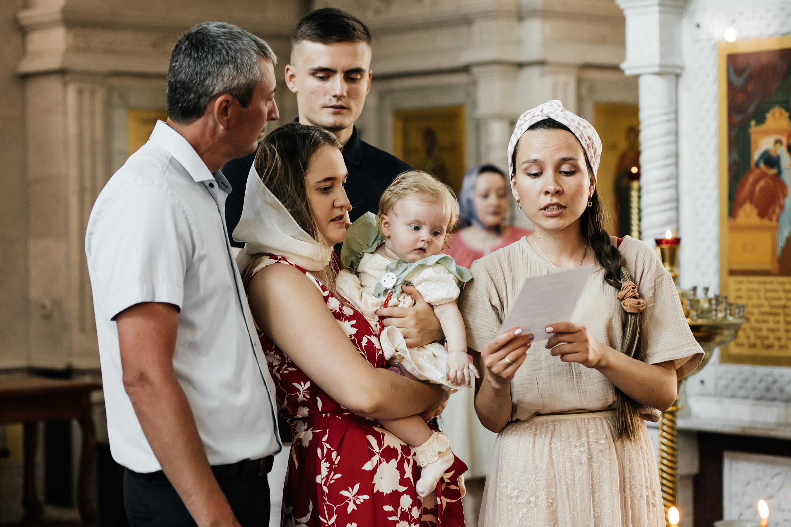 Таинство Крещения Машеньки. Свадебный фотограф Ростове-на-Дону