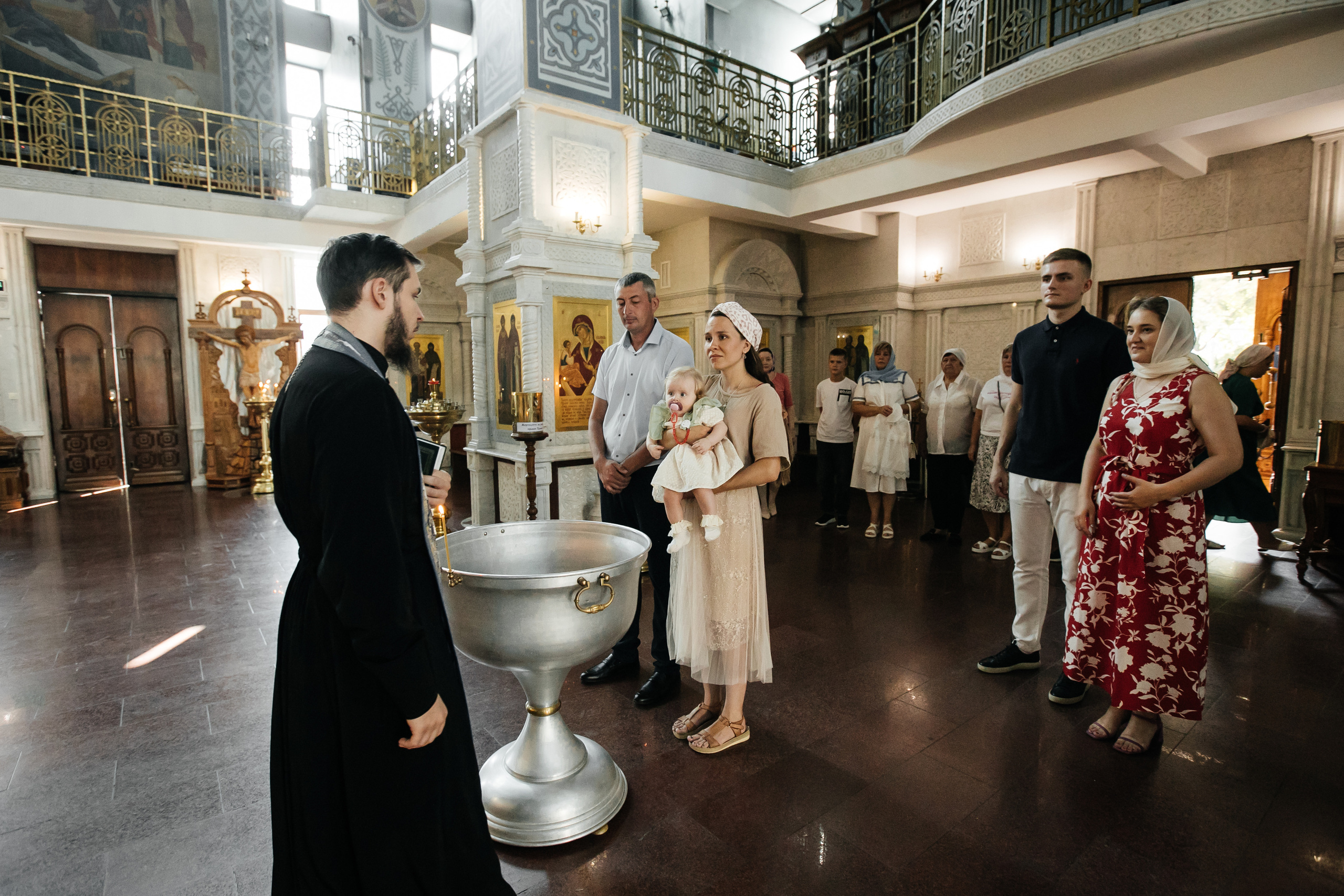 Таинство Крещения Машеньки. Свадебный фотограф Ростове-на-Дону