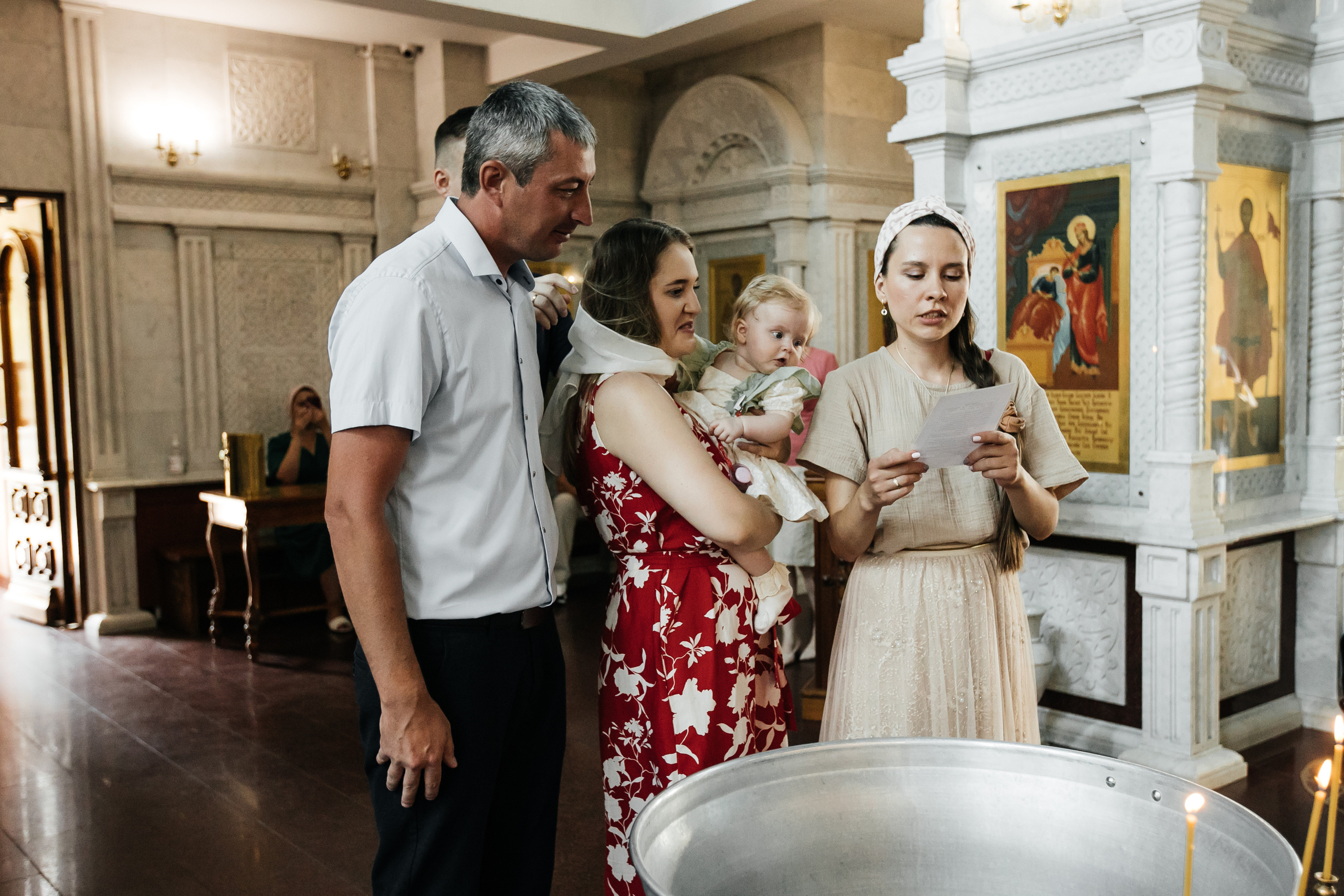 Таинство Крещения Машеньки. Свадебный фотограф Ростове-на-Дону