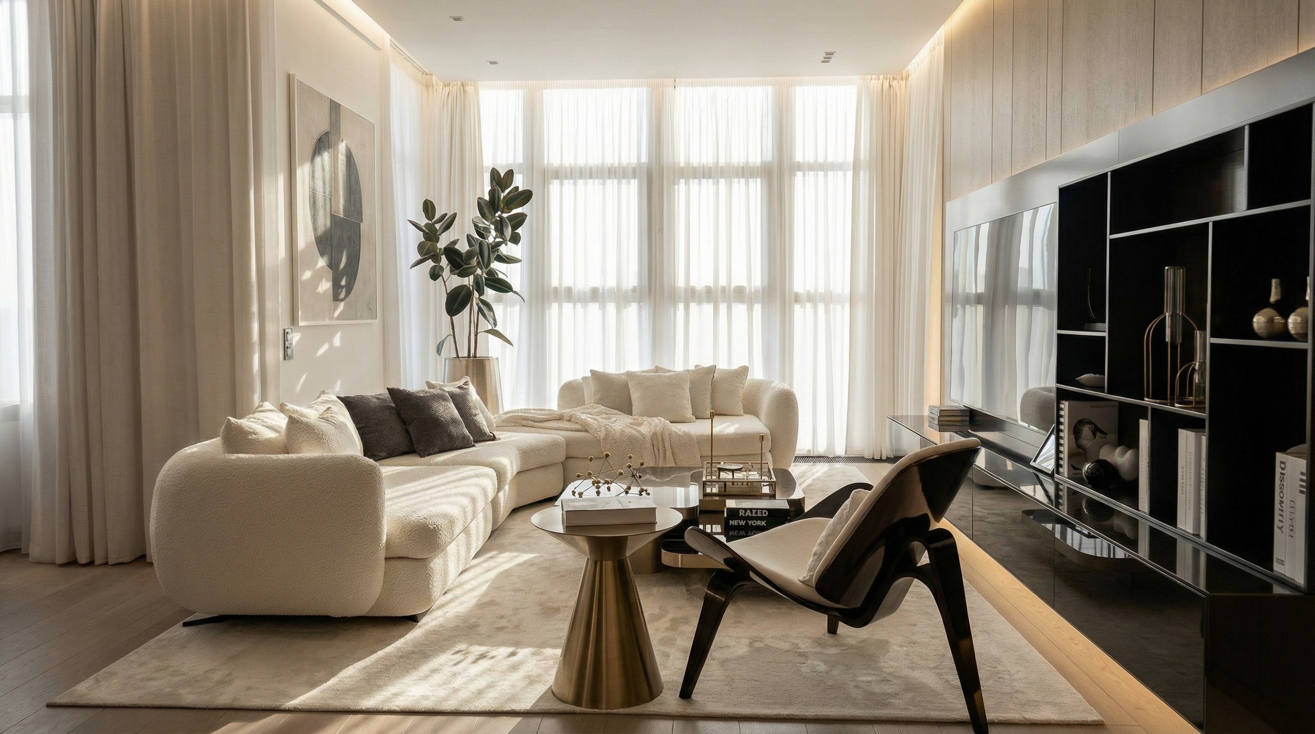 Дизайн квартиры 185 м² в Краснодаре — Реализованный проект Валерии Котович