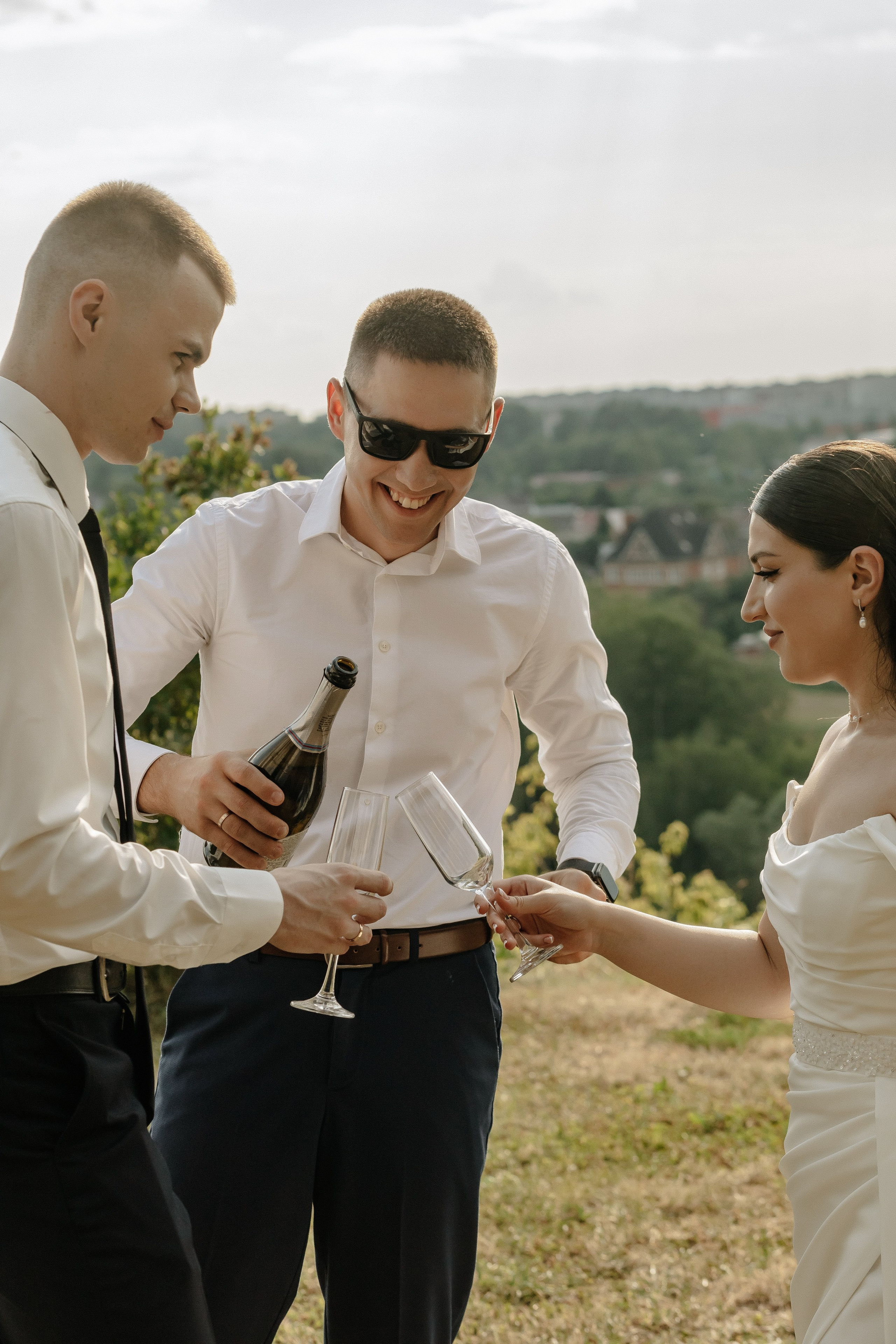Роспись и съемка на откосе — Фатима и Кирилл. Свадебный фотограф в Нижнем Новгороде Генеральская Ира
