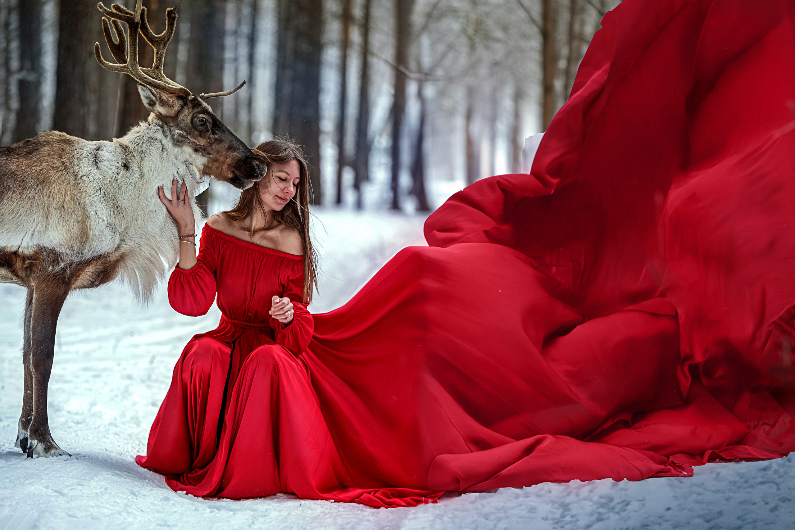 Олениха Нося 2024. Конный фотограф в Красноярске — Любовь Похабова