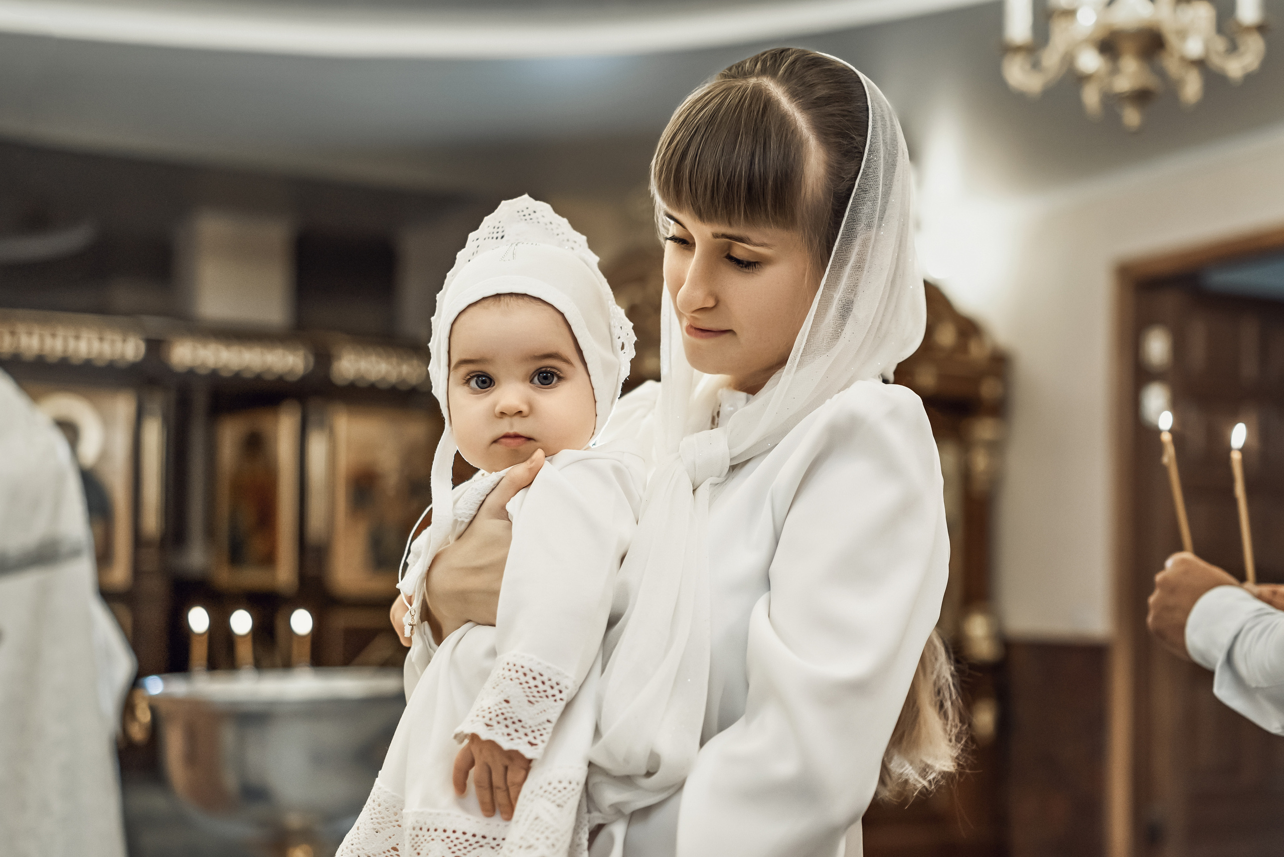 Крещение Карины и Стефании. Церковный фотограф на Таинство Крещения и Венчания в Оренбурге и Оренбургской области Екатерина Белкина