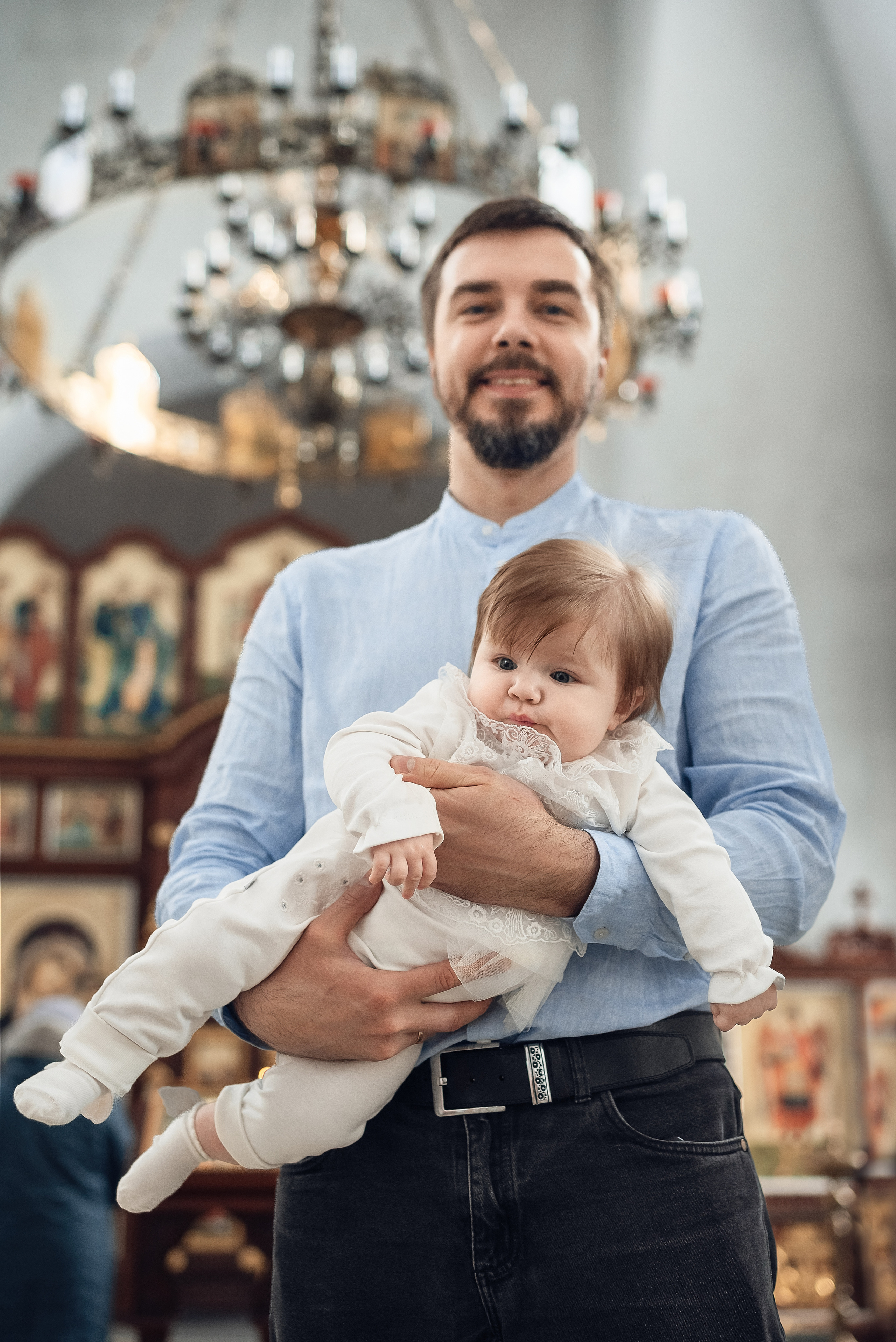 Крещение Зои. Церковный фотограф на Таинство Крещения и Венчания в Оренбурге и Оренбургской области Екатерина Белкина