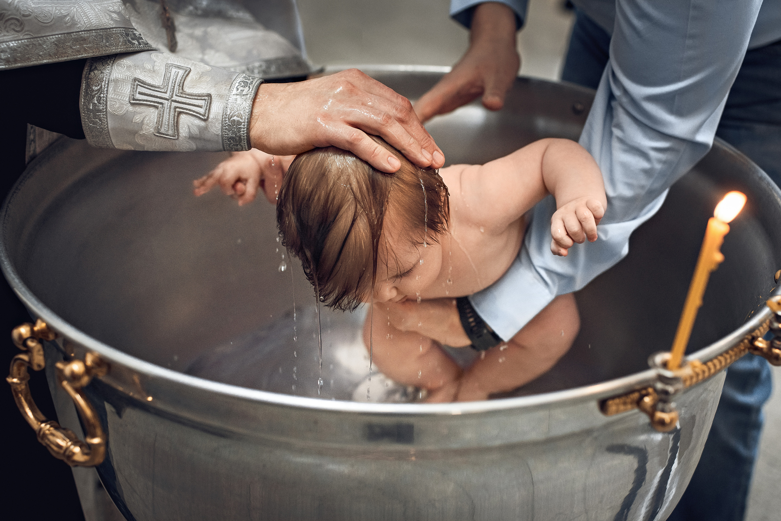 Крещение Зои. Церковный фотограф на Таинство Крещения и Венчания в Оренбурге и Оренбургской области Екатерина Белкина