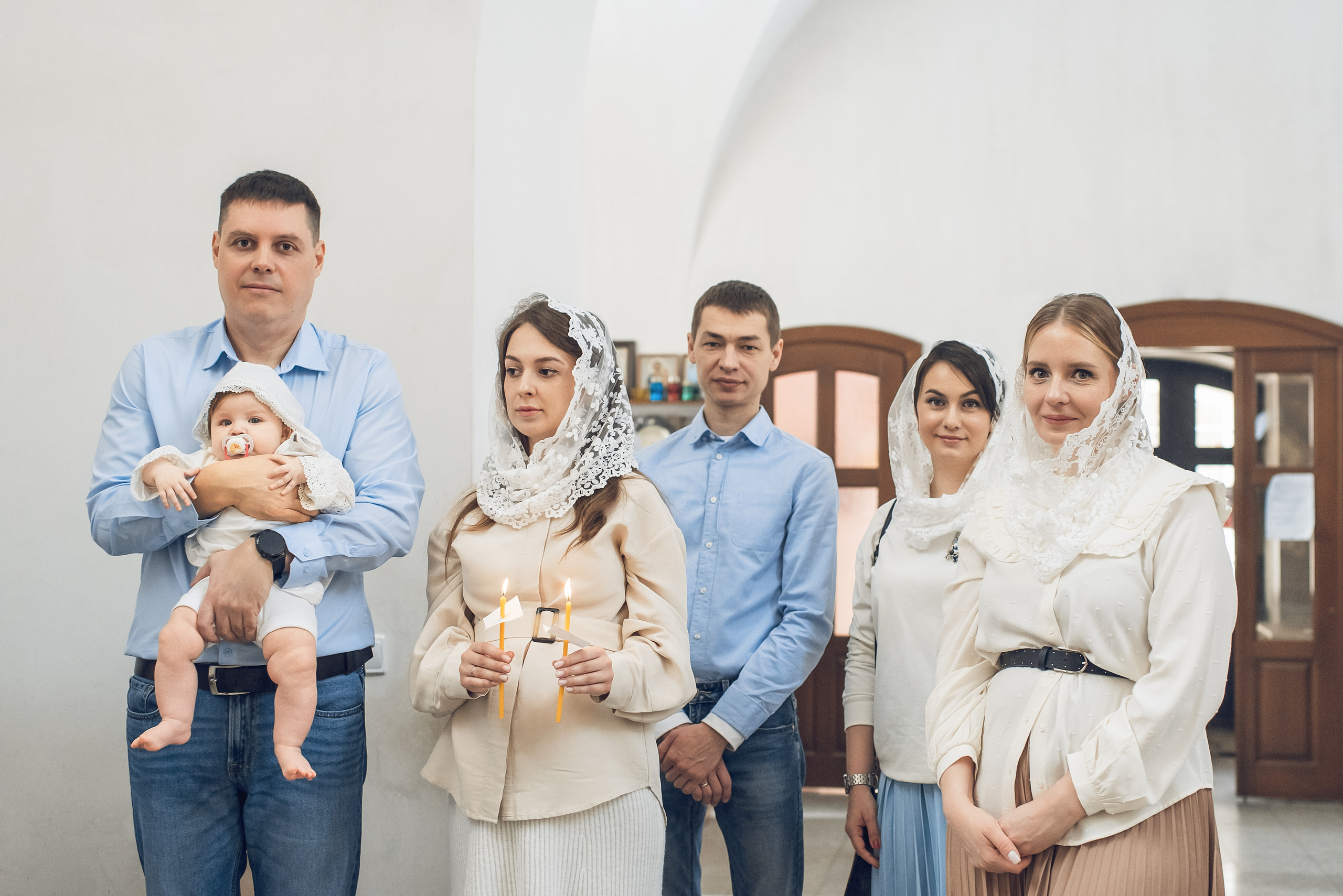 Крещение Зои. Церковный фотограф на Таинство Крещения и Венчания в Оренбурге и Оренбургской области Екатерина Белкина