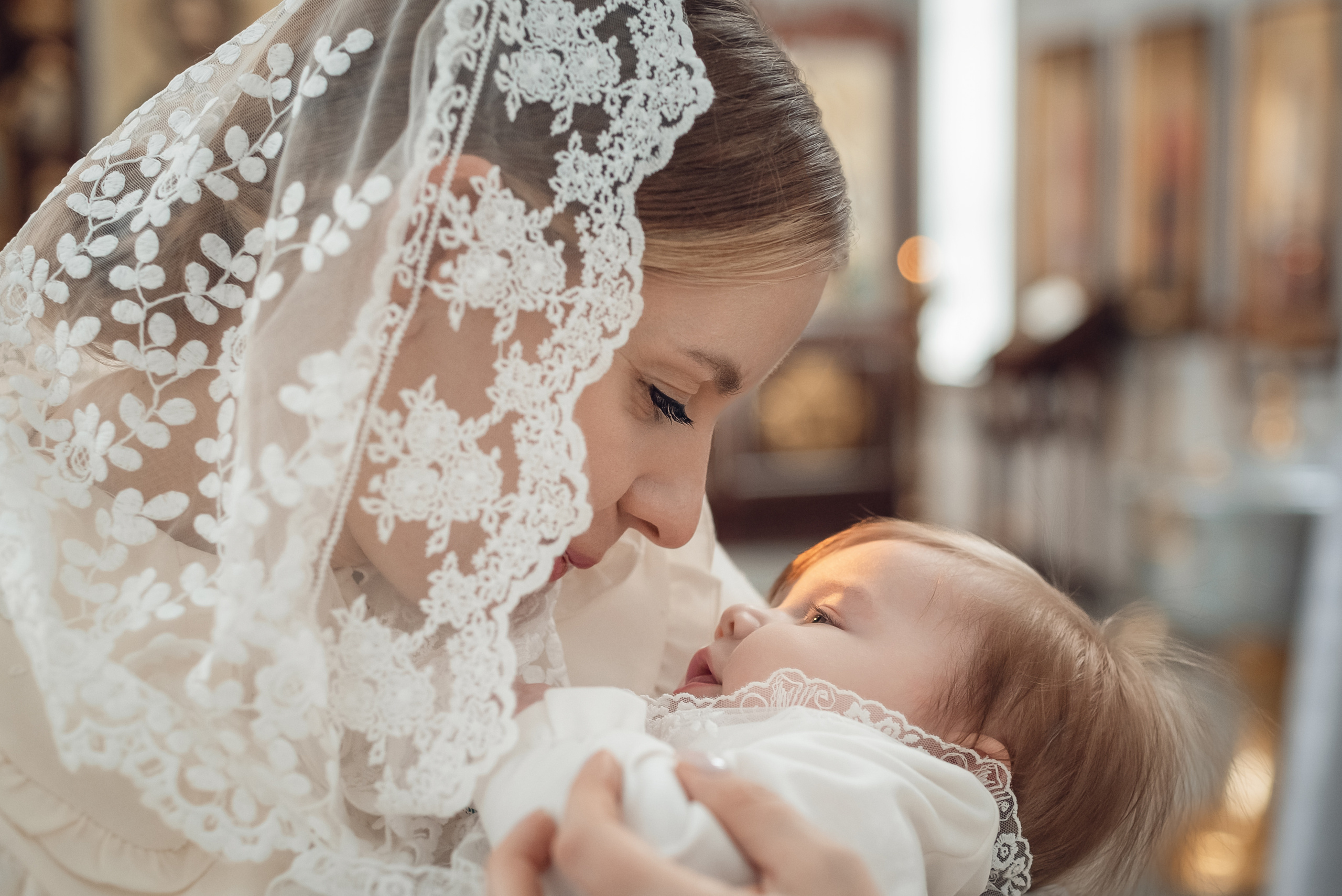 Крещение Зои. Церковный фотограф на Таинство Крещения и Венчания в Оренбурге и Оренбургской области Екатерина Белкина