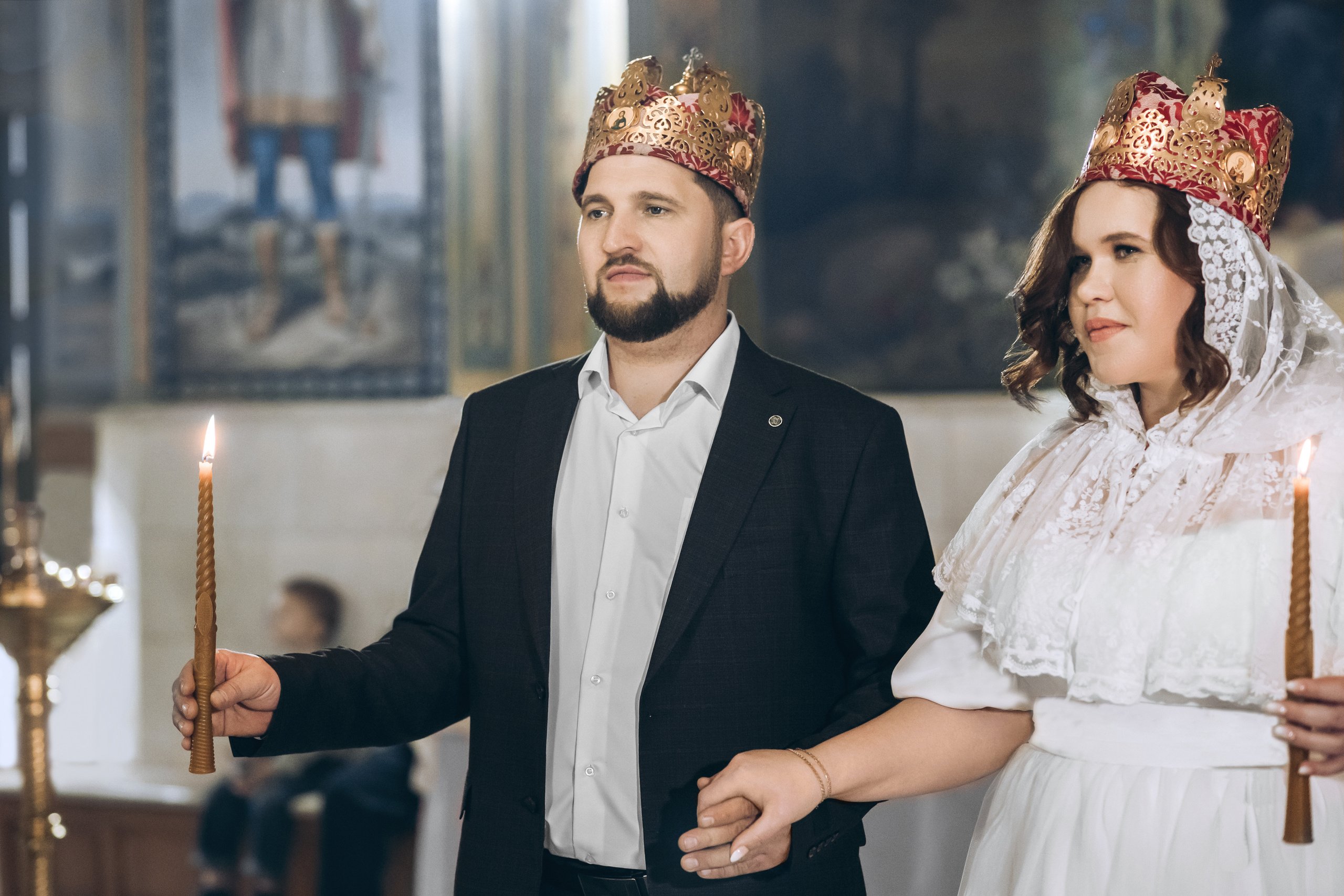 Венчание в храме Покрова Пресвятой Богородицы. Церковный фотограф на Таинство Крещения и Венчания в Оренбурге и Оренбургской области Екатерина Белкина