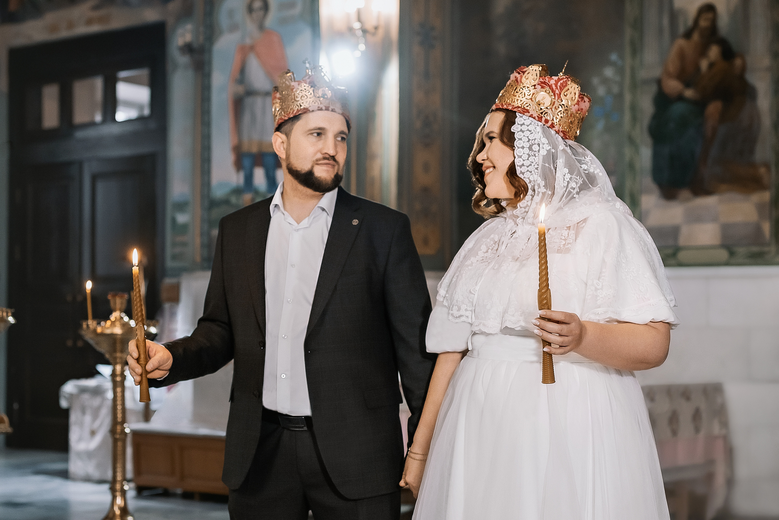 Венчание в храме Покрова Пресвятой Богородицы. Церковный фотограф на Таинство Крещения и Венчания в Оренбурге и Оренбургской области Екатерина Белкина