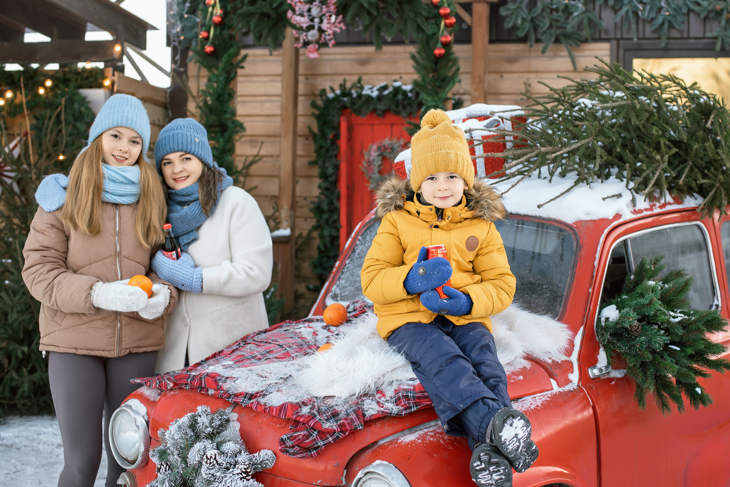 Новогодняя фотосессия. Церковный фотограф на Таинство Крещения и Венчания в Оренбурге и Оренбургской области Екатерина Белкина