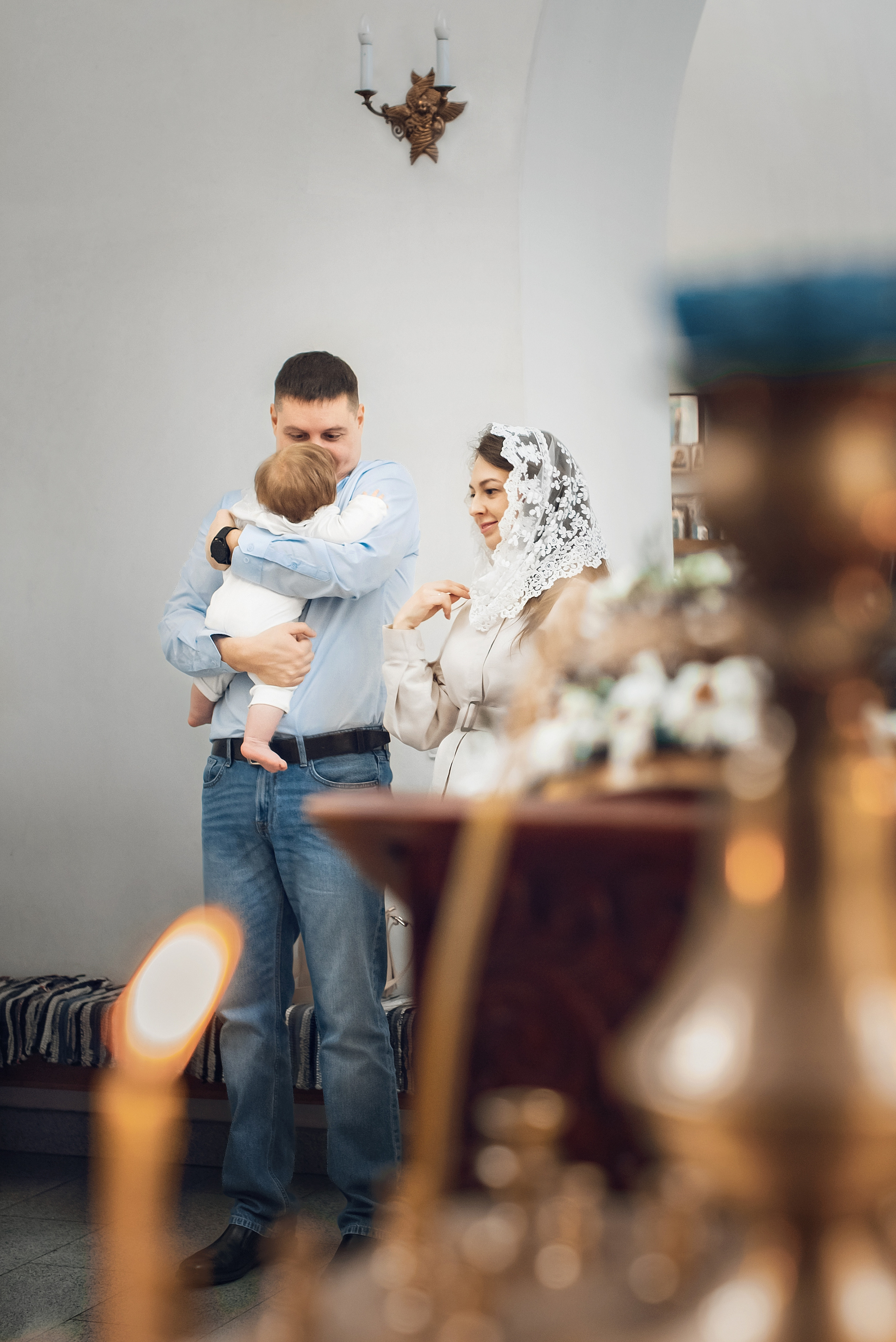 Крещение Зои. Церковный фотограф на Таинство Крещения и Венчания в Оренбурге и Оренбургской области Екатерина Белкина