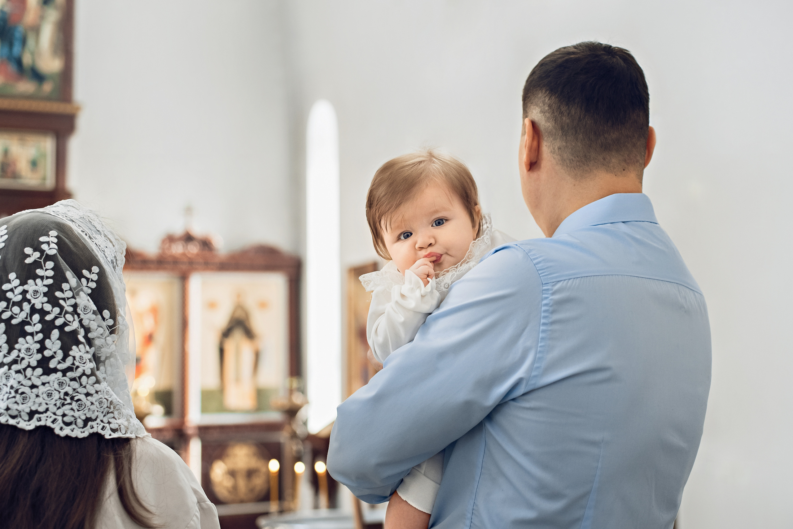 Крещение Зои. Церковный фотограф на Таинство Крещения и Венчания в Оренбурге и Оренбургской области Екатерина Белкина