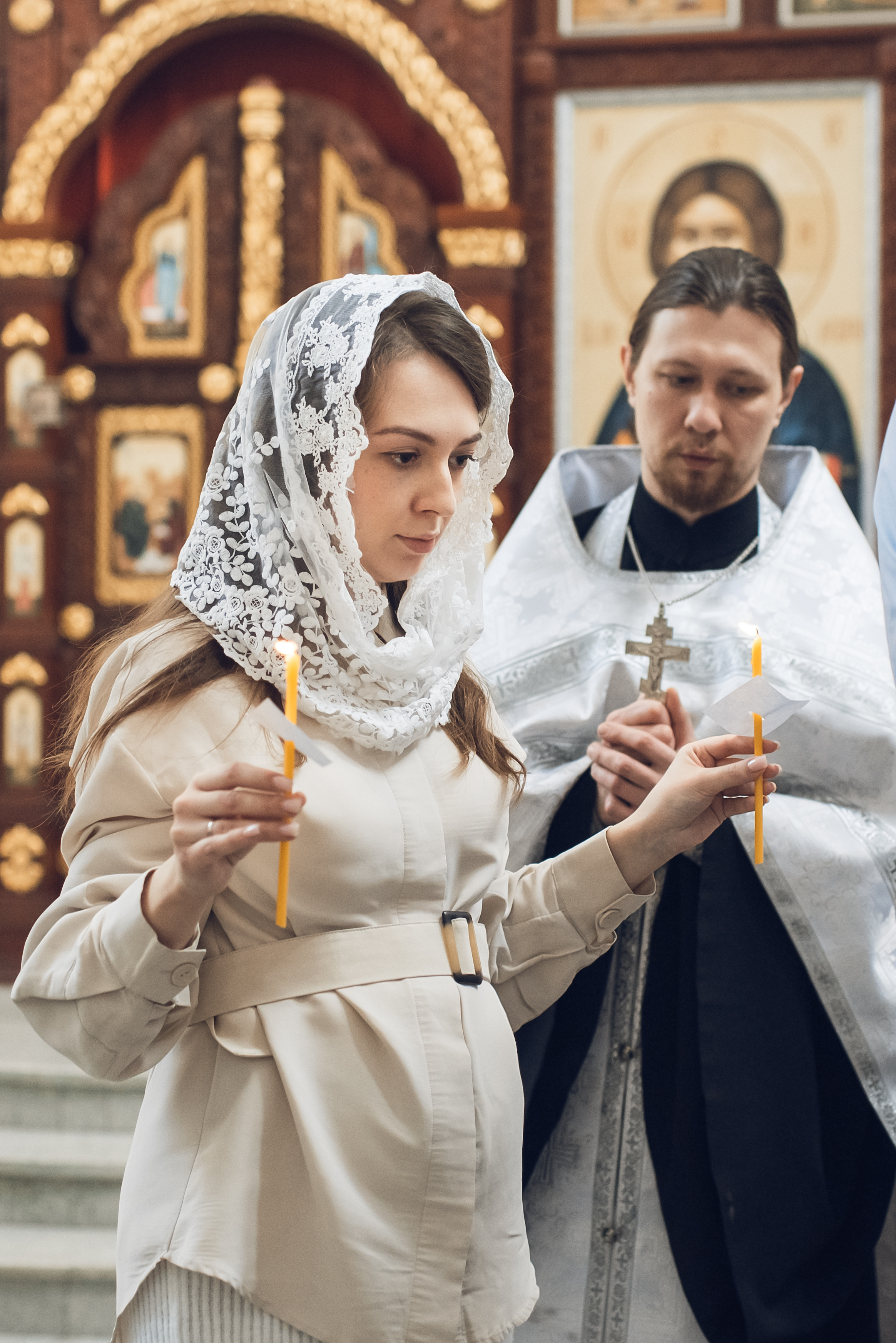 Крещение Зои. Церковный фотограф на Таинство Крещения и Венчания в Оренбурге и Оренбургской области Екатерина Белкина