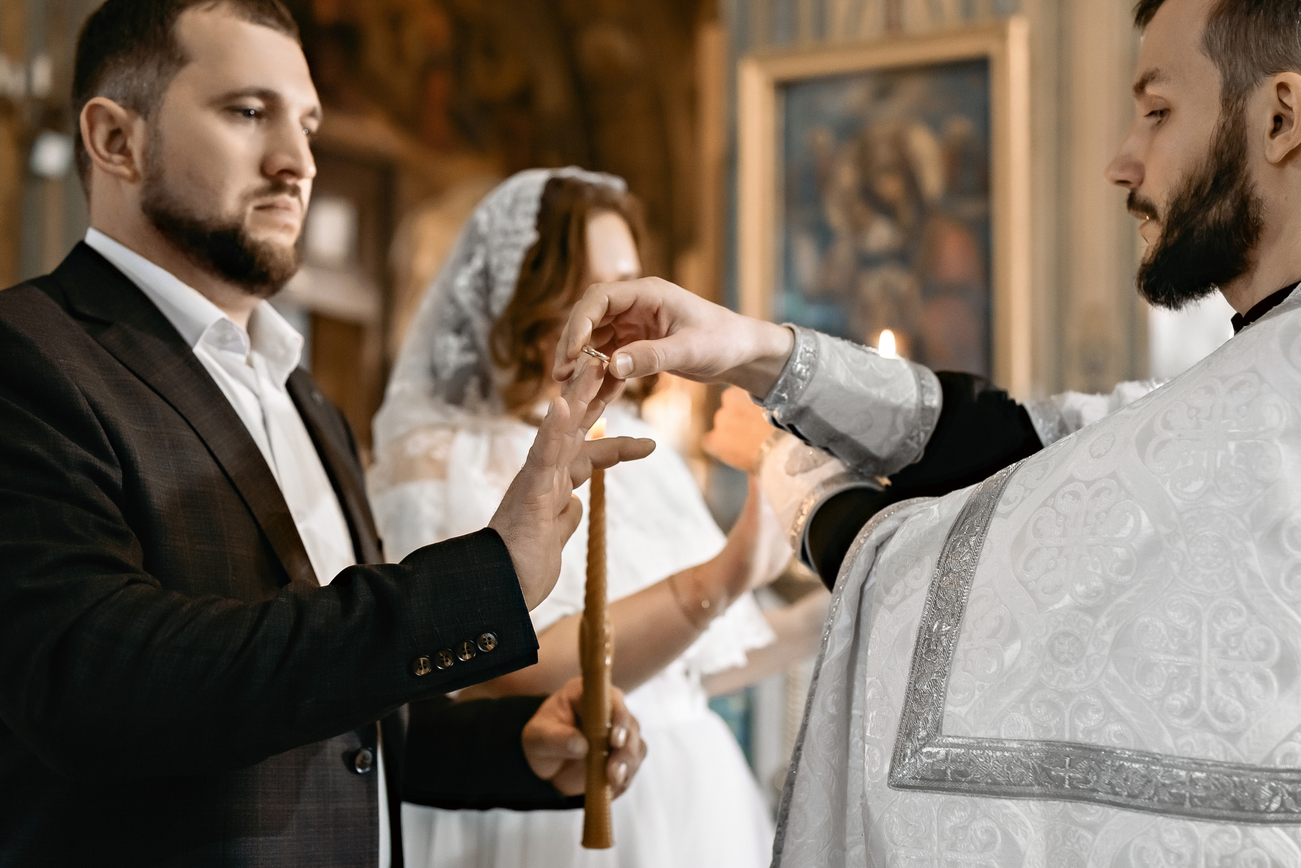 Венчание в храме Покрова Пресвятой Богородицы. Церковный фотограф на Таинство Крещения и Венчания в Оренбурге и Оренбургской области Екатерина Белкина