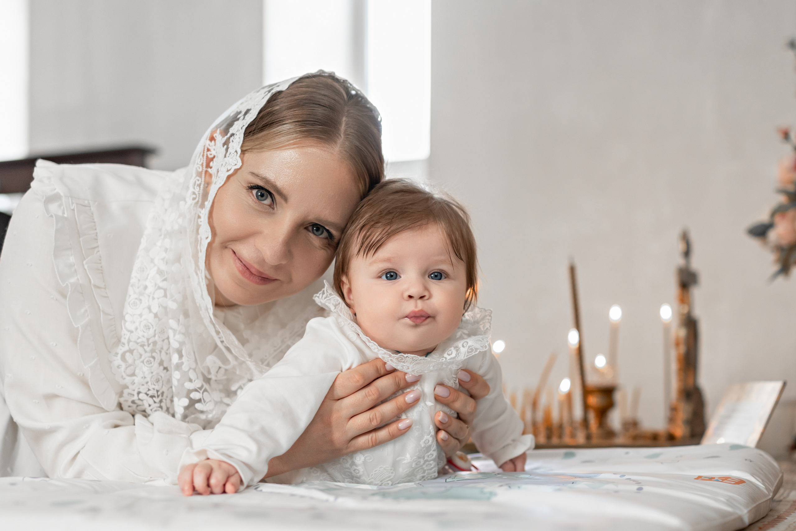 Крещение Зои. Церковный фотограф на Таинство Крещения и Венчания в Оренбурге и Оренбургской области Екатерина Белкина