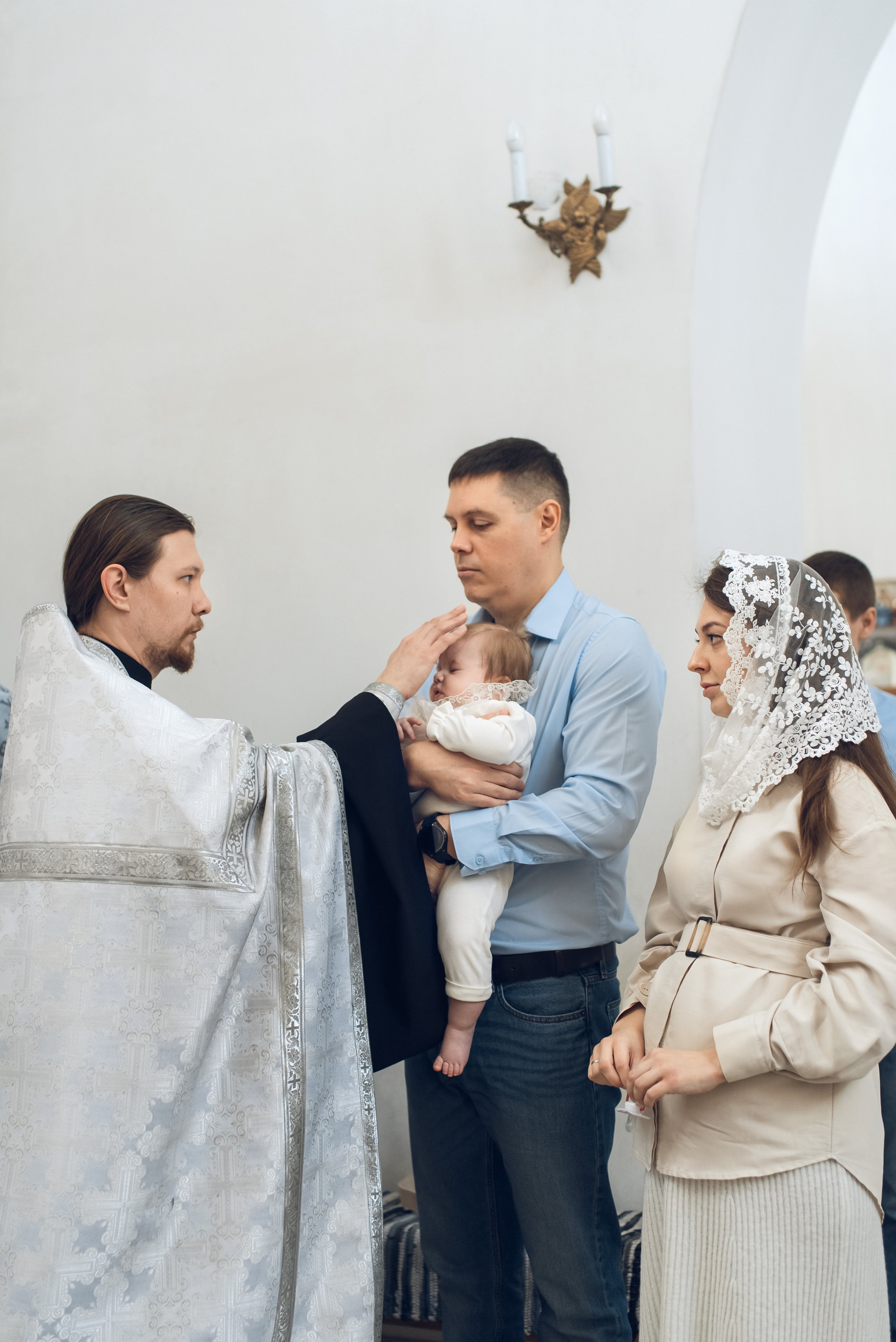 Крещение Зои. Церковный фотограф на Таинство Крещения и Венчания в Оренбурге и Оренбургской области Екатерина Белкина