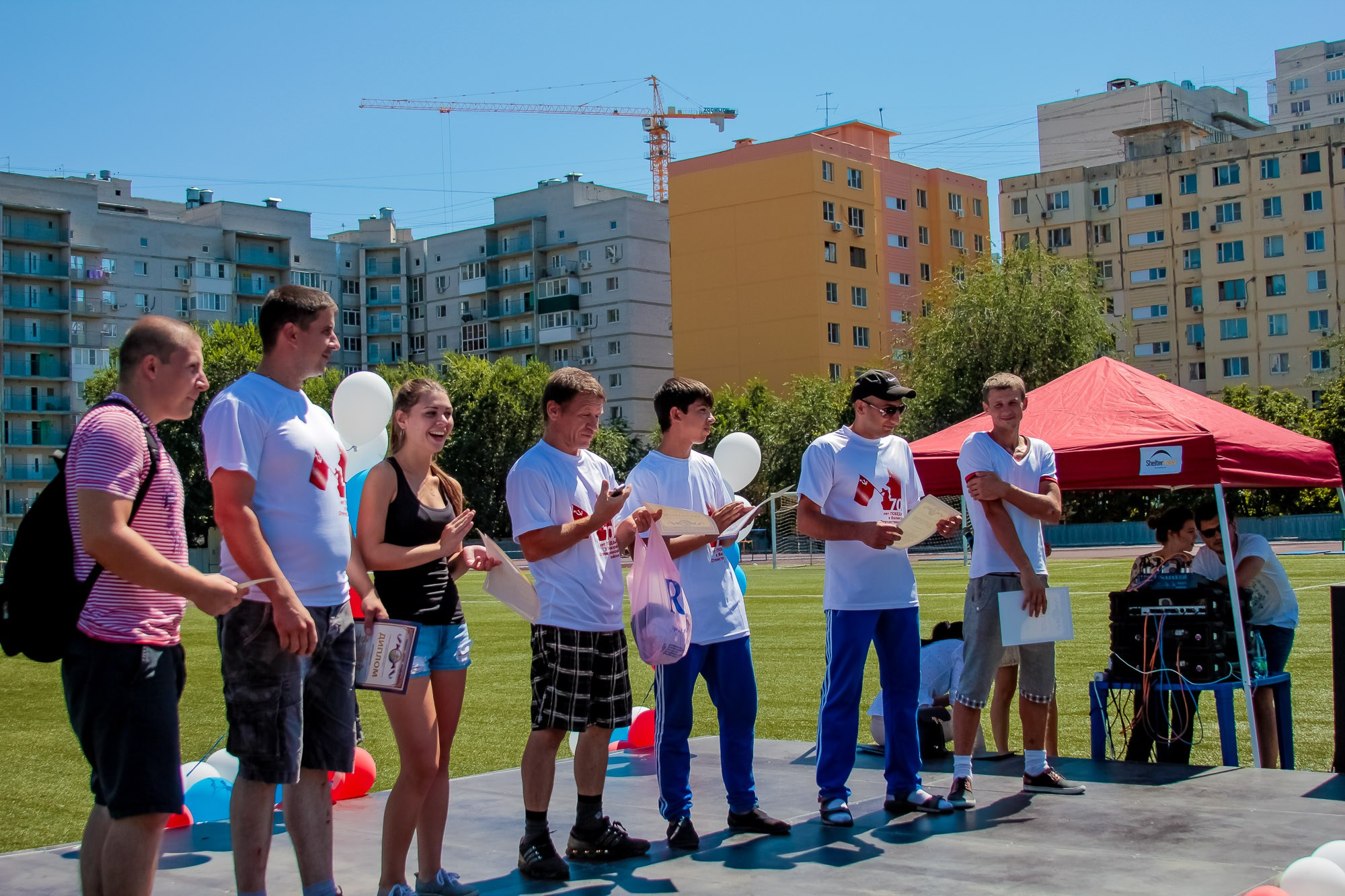 День Физкульт. Максим Матвийченко и Виктория Басова профессионалы своего дела