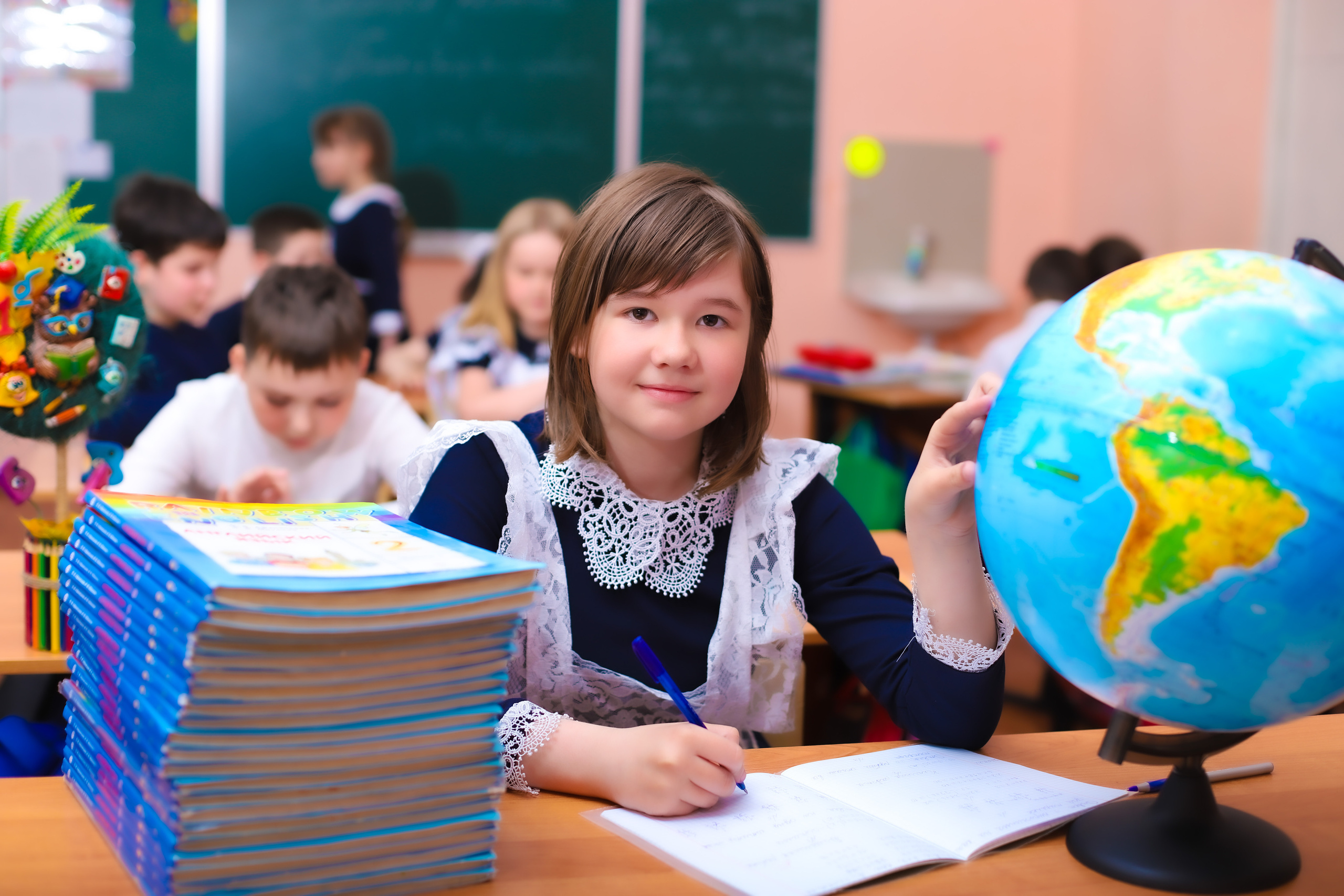 Один день в школе. Фотограф беременности и семейных историй Эльвира Акарибе в городе Краснодар!