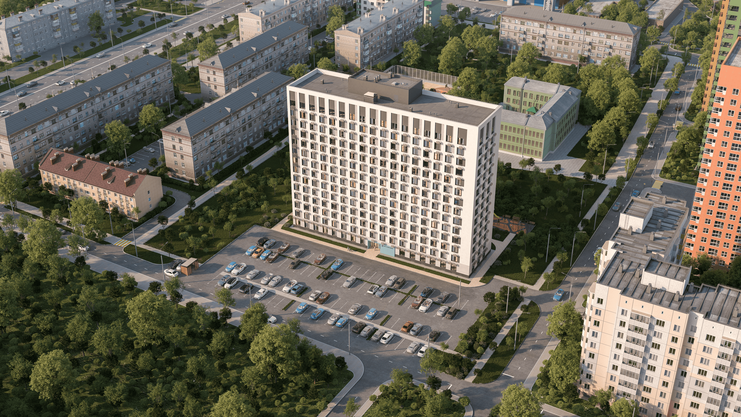 Авангардный. ГРАНИ Студия архитектурной визуализации