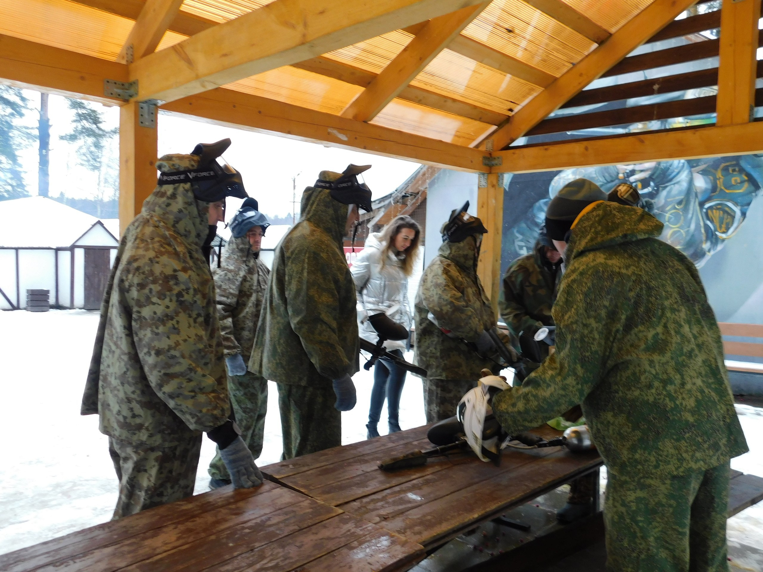 Пейнтбол + шашлычки | 23.02.2020. Галерея Фантим