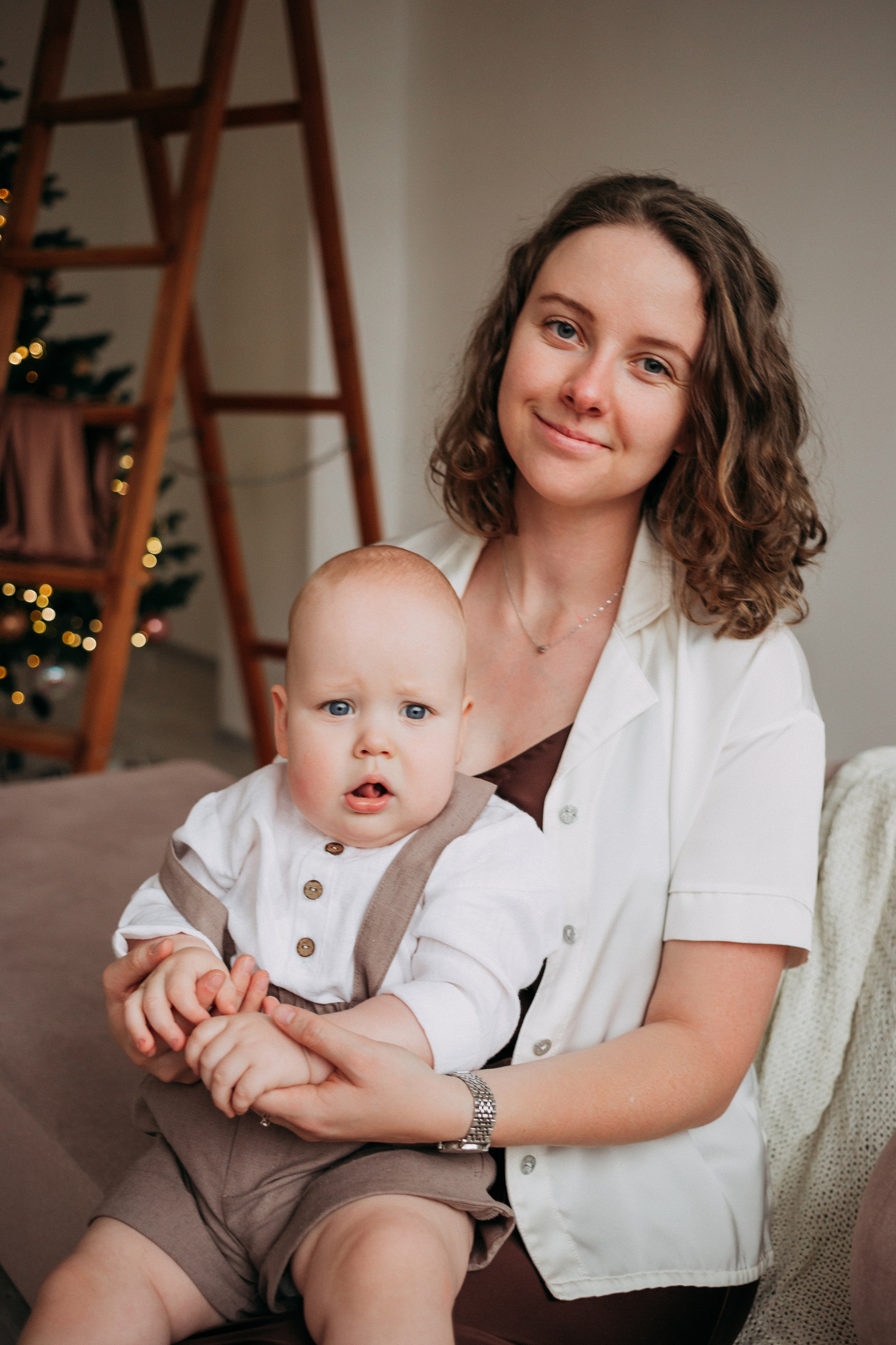 Семейная новогодняя фотосессия. Фотограф в Санкт-Петербурге Гарипова Валерия