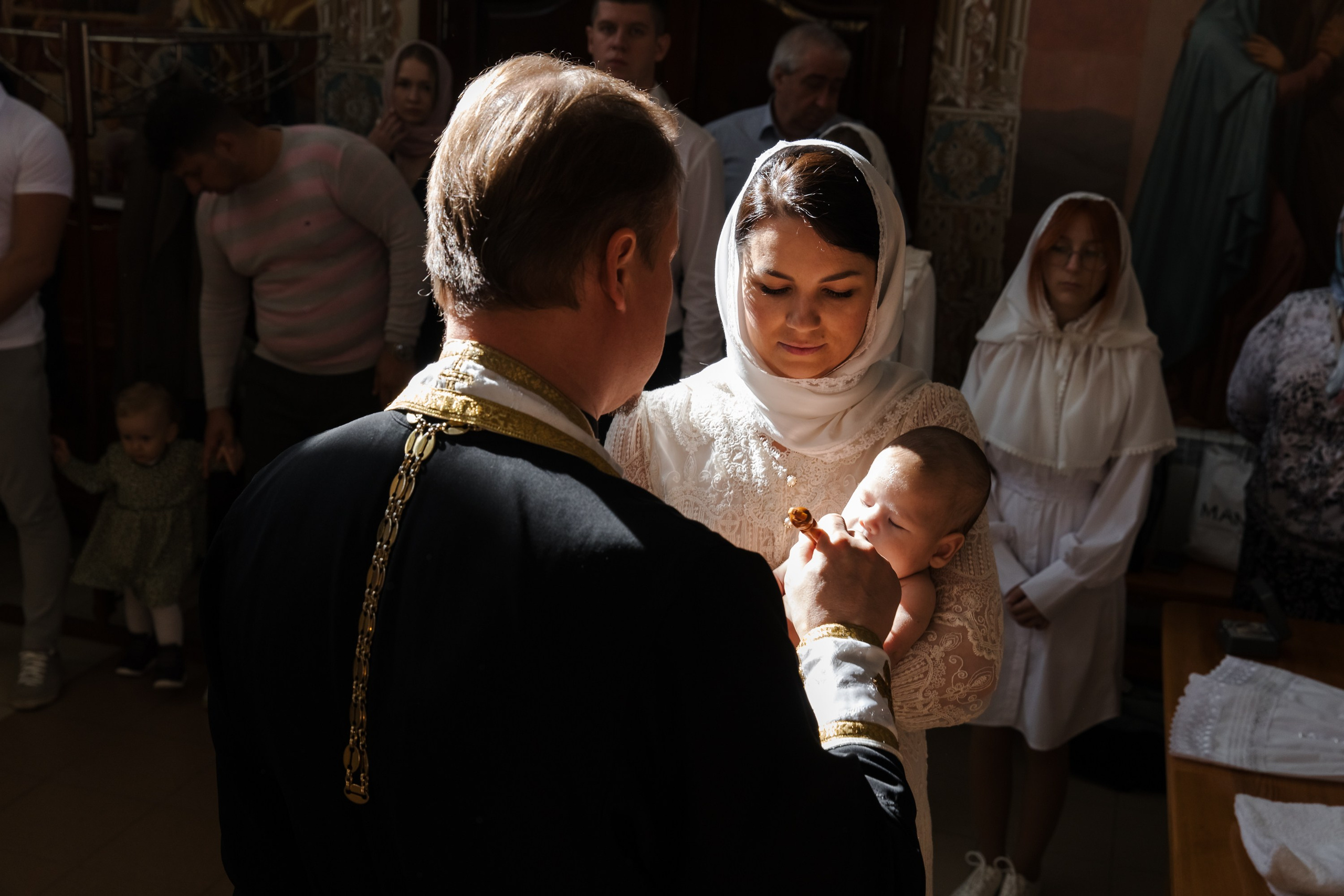 Крещение Стефании. Маргарита Рубцова свадебный фотограф Тольятти