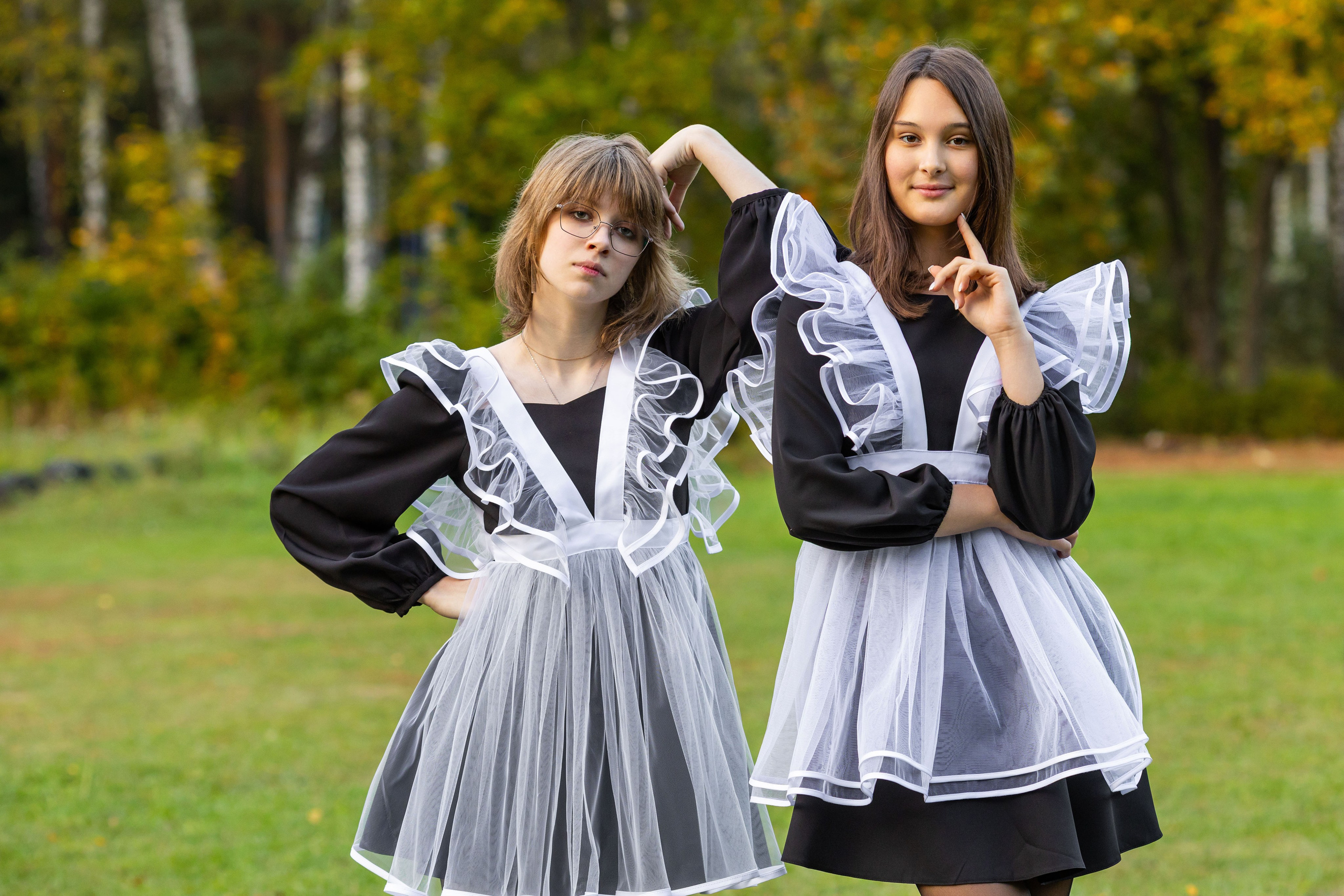 Осенняя фотосессия у школы с учителем. Семейный и детский фотограф Анна Петракова