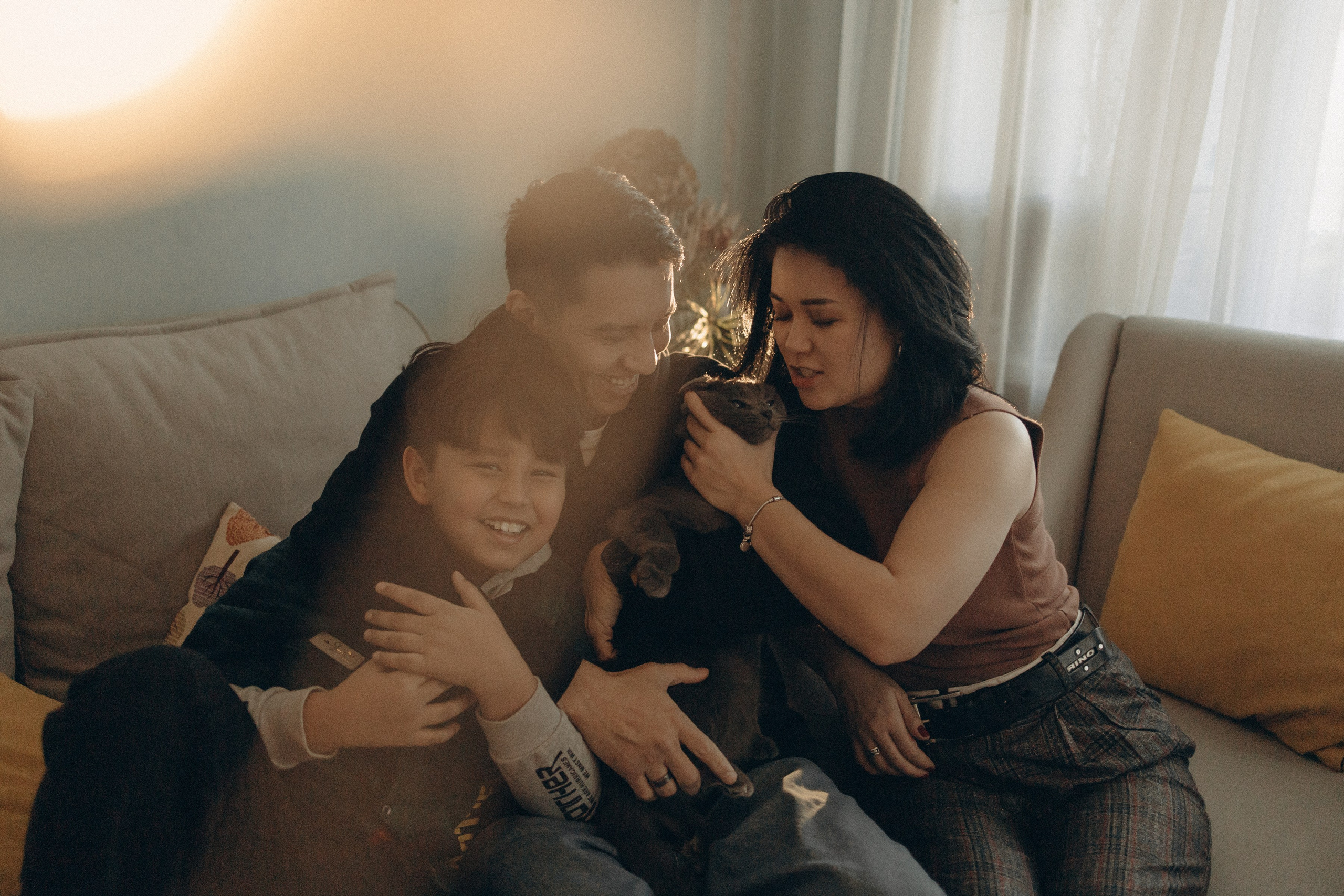 Одна уютная домашняя съёмка. Фотограф Наталья Гончарова. Снимаю живые портреты в Алматы