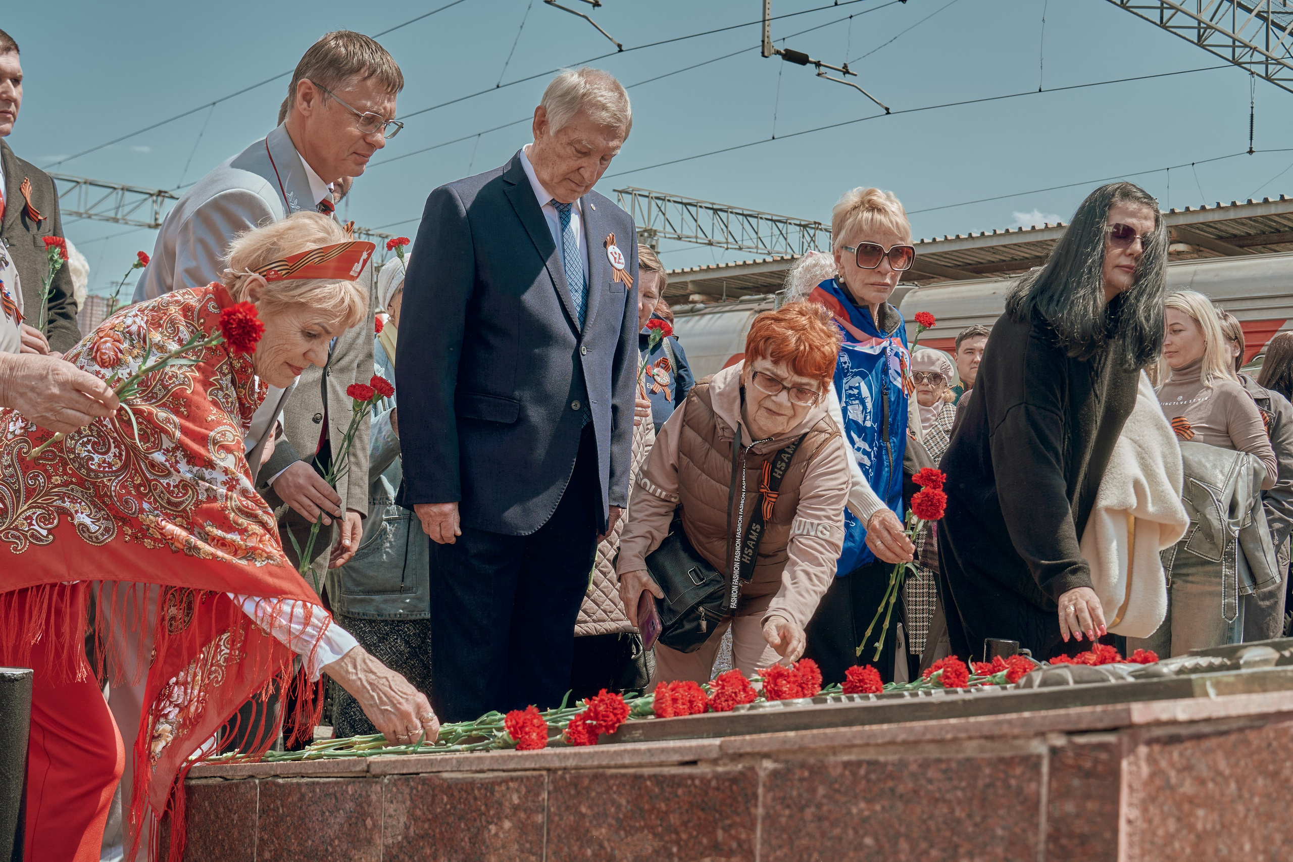 Поезд Победы!. Фотограф во Владивостоке
