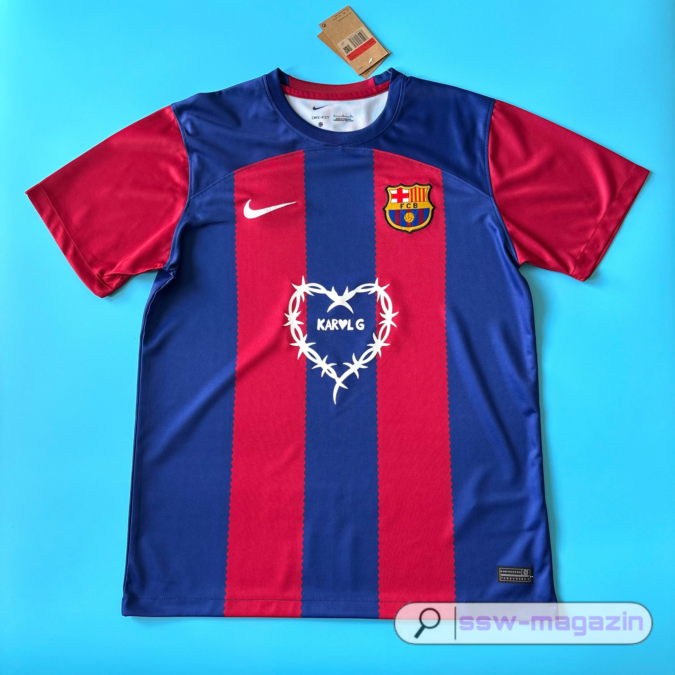 Футболка Barcelona Travis Scott 2025-2026 купить. Футбольный