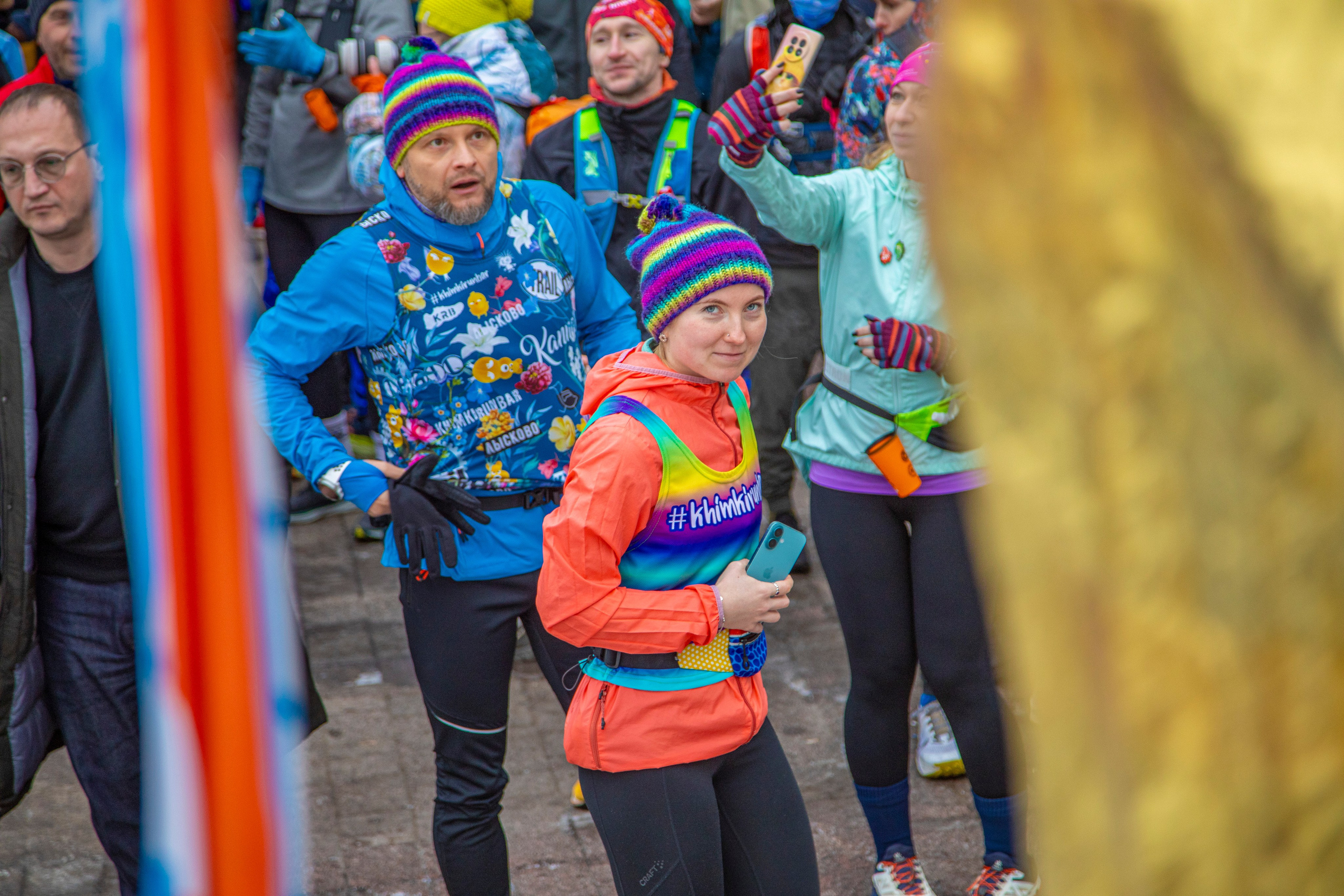 Марафон у дома, этап Химки 22.12.24. Фотограф Сергей Ловкий