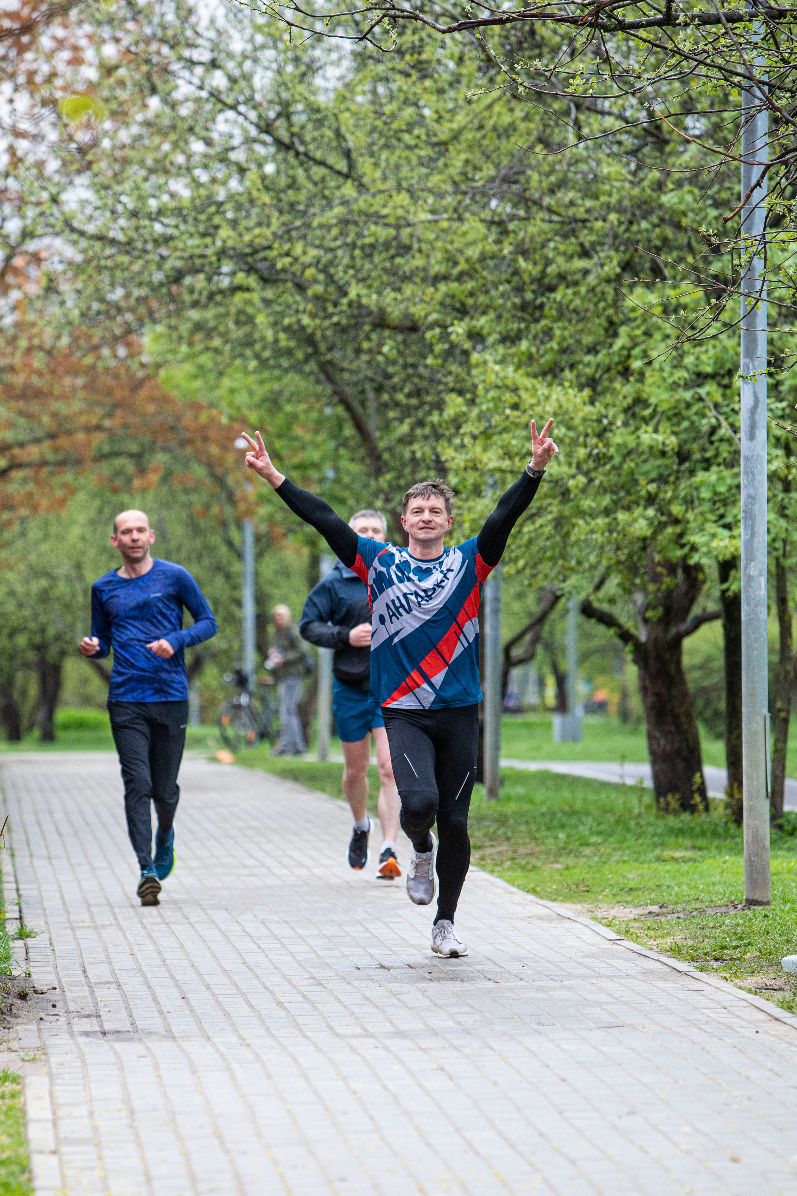 Парковый забег Ангарские пруды 29 апреля 2023 г. Фотограф Сергей Ловкий