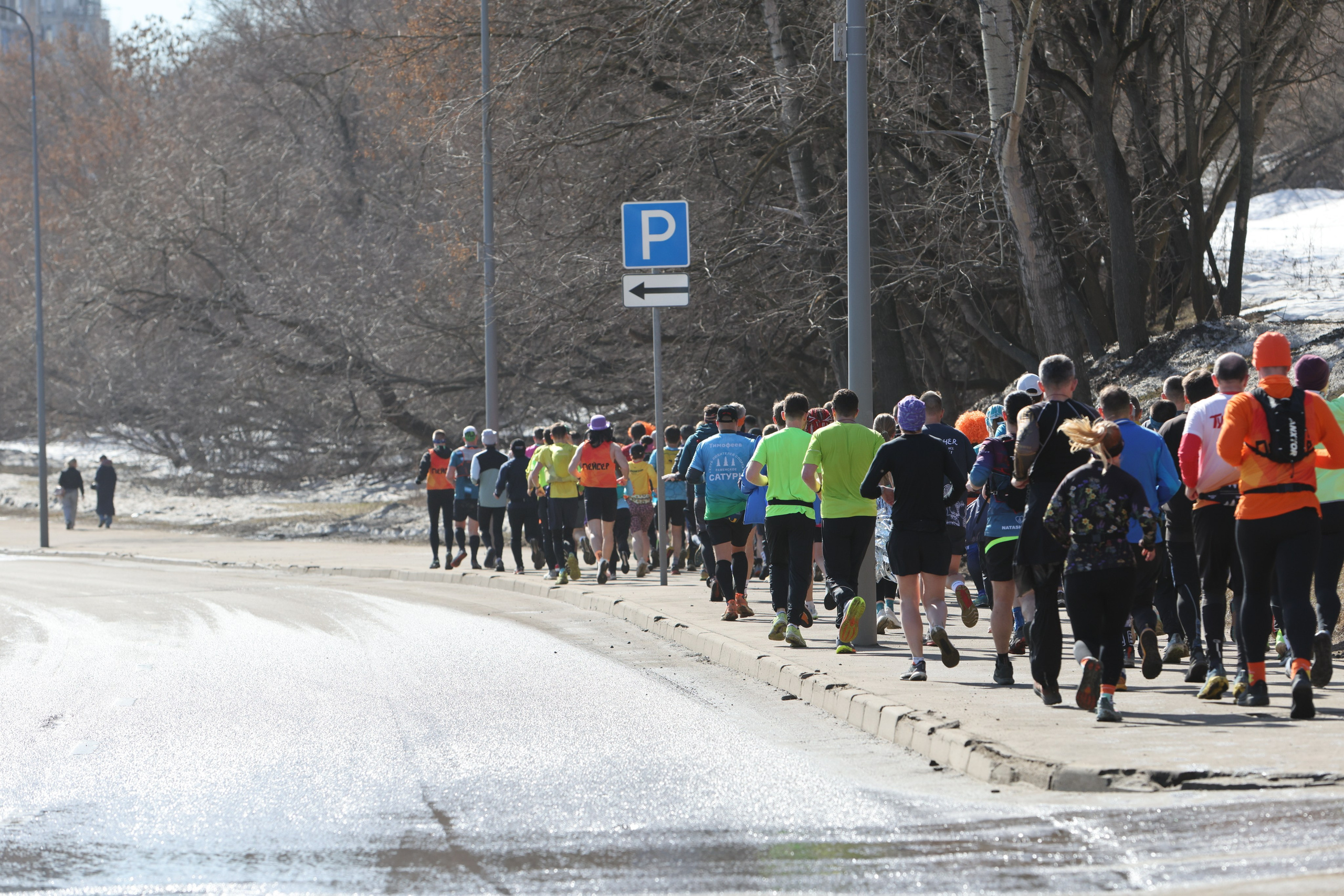 Марафон у дома, Тушиноги, 22.03.26. Фотограф Сергей Ловкий