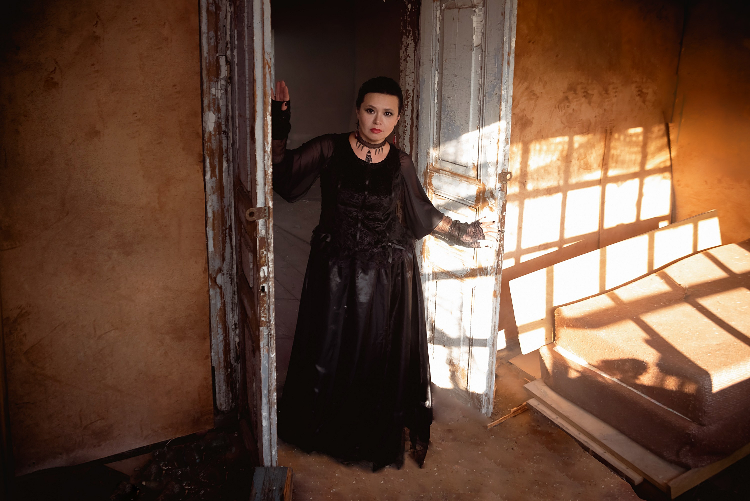 Фотосессия в стиле ведьма. Фотограф Тула творческие фотосессии недорого Ольга Ромашина