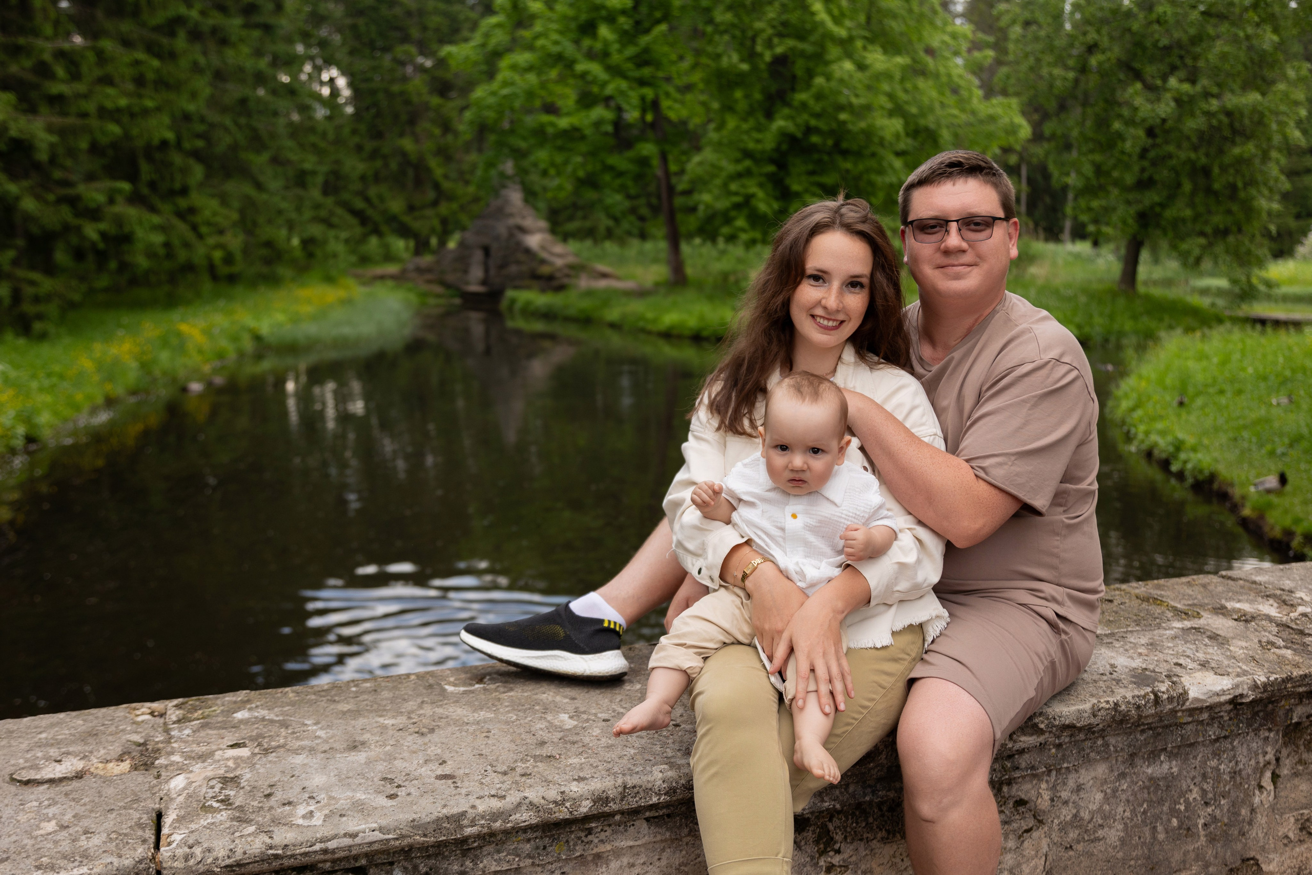 Семейная фотопрогулка в Пушкине. Семейный и свадебный фотограф в Санкт-Петербурге Татьяна Швыкова