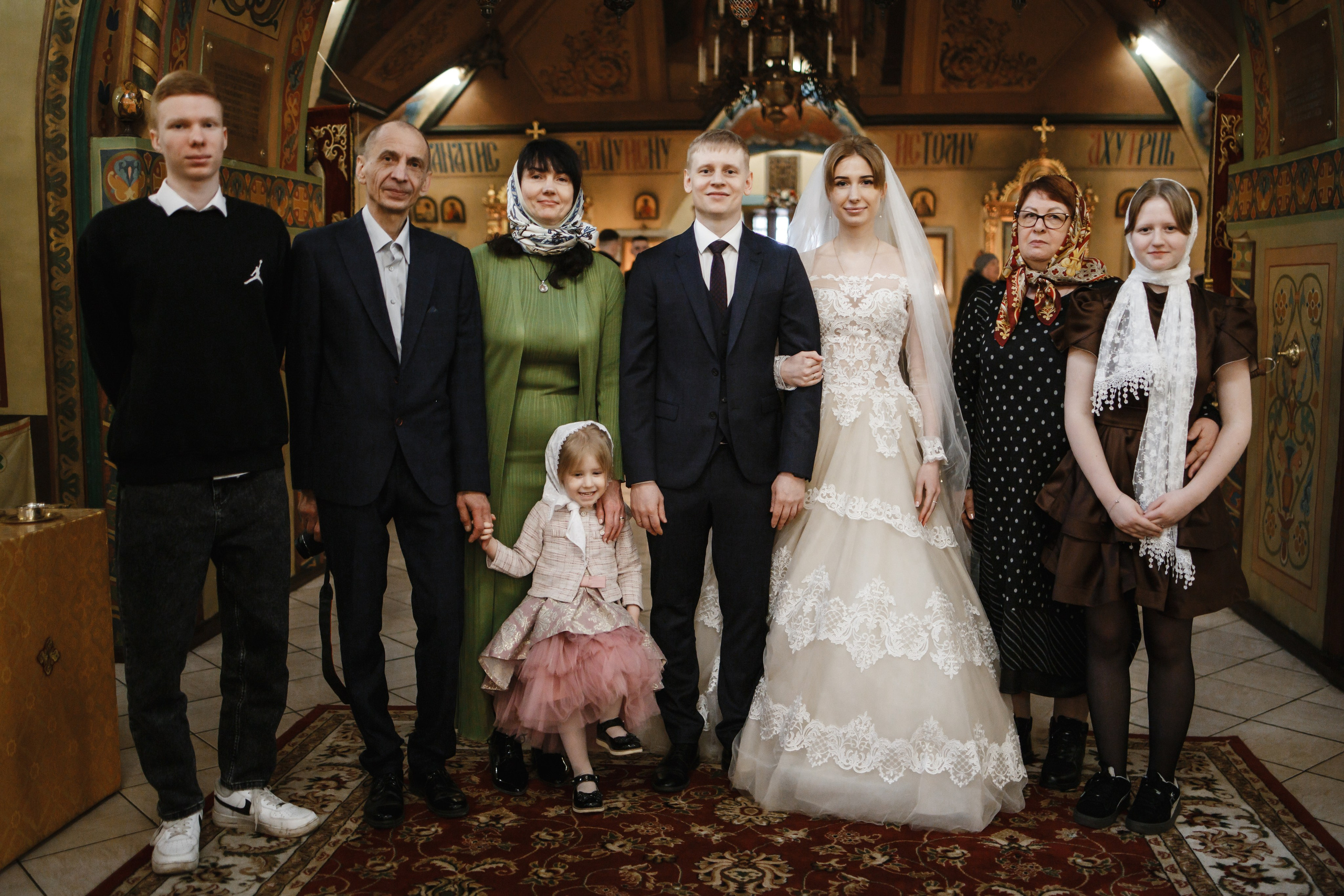 Венчание в храме Григория Неокесарийского в Дербицах. Фотограф на Крещение Москва