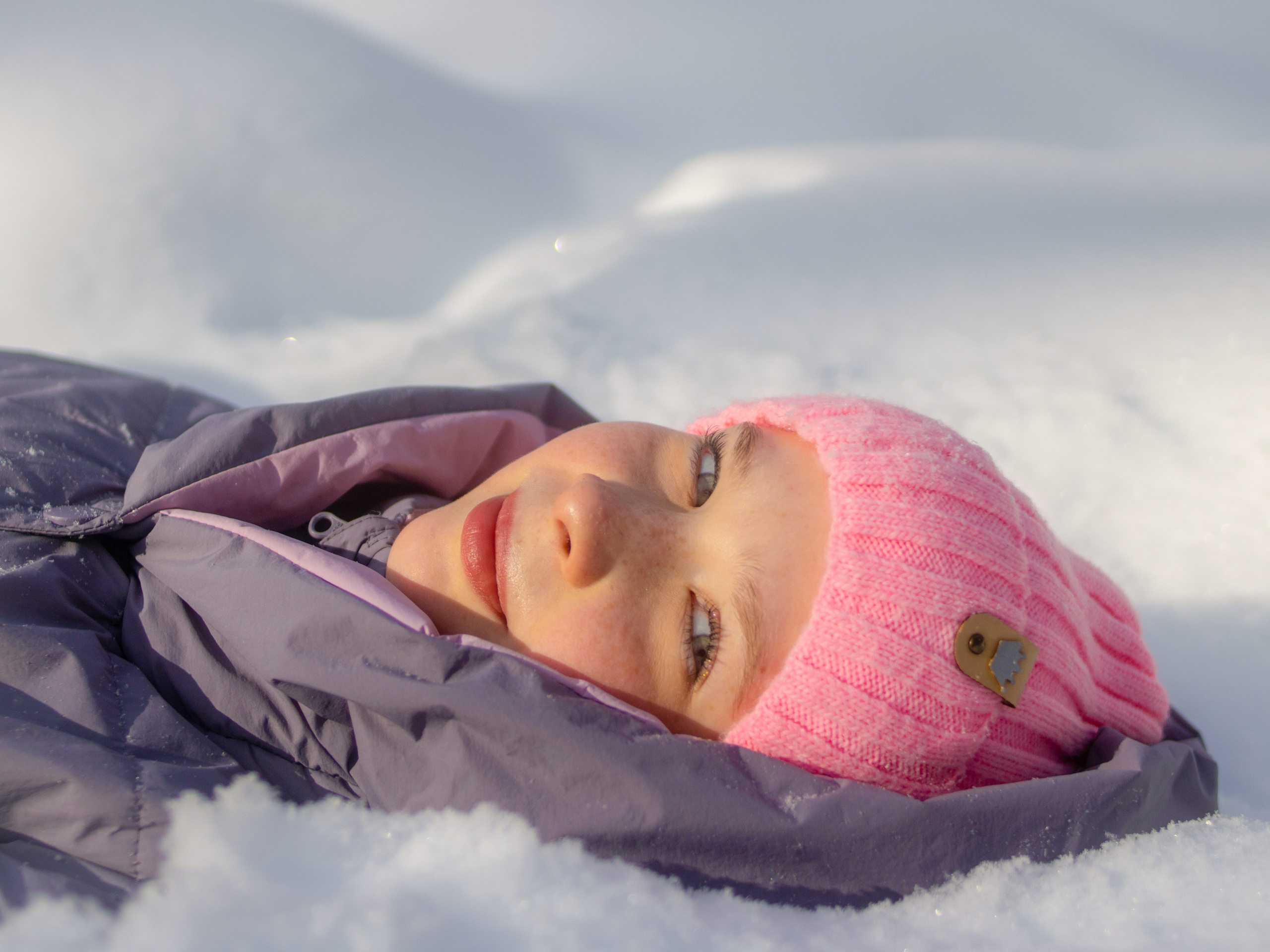 Диана в зимнем лесу. Семейный и детский фотограф в Екатеринбурге
