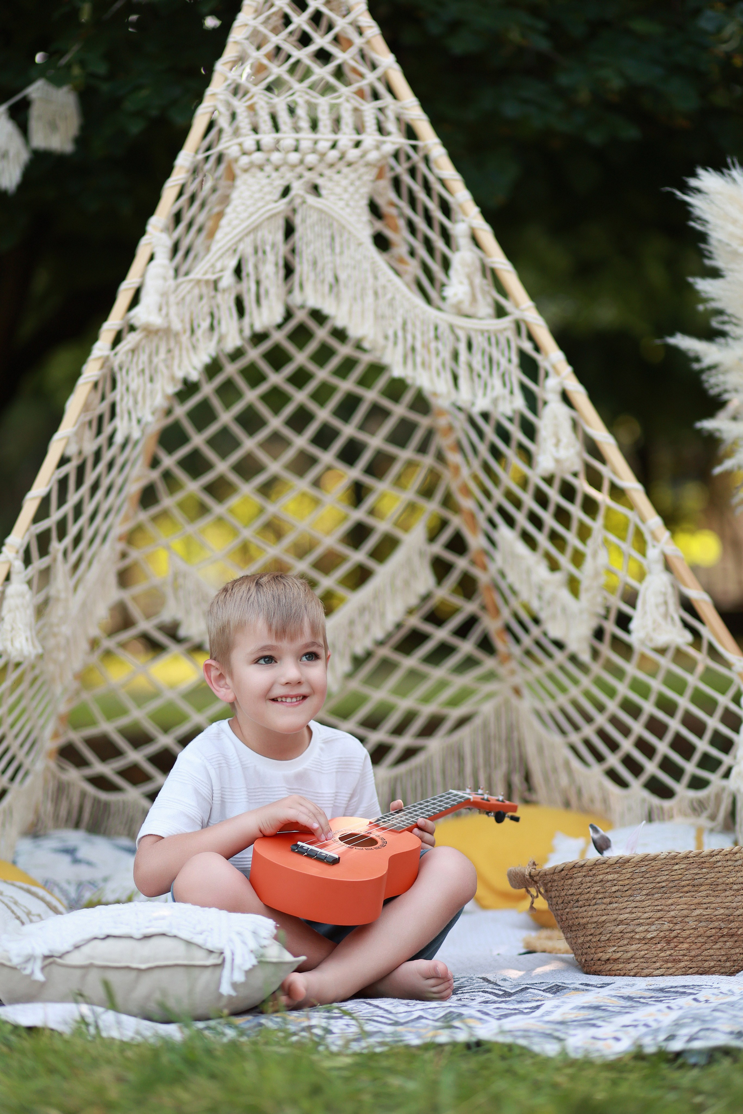 Бохо в Чистяковской Роще. Детский семейный фотограф Краснодар