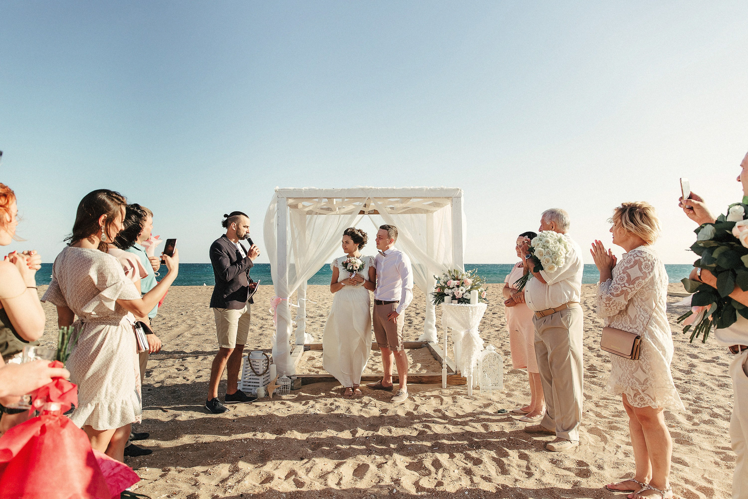 Свадебная фотосессия Анапа, свадьба на море. Свадебный и семейный фотограф Анапа