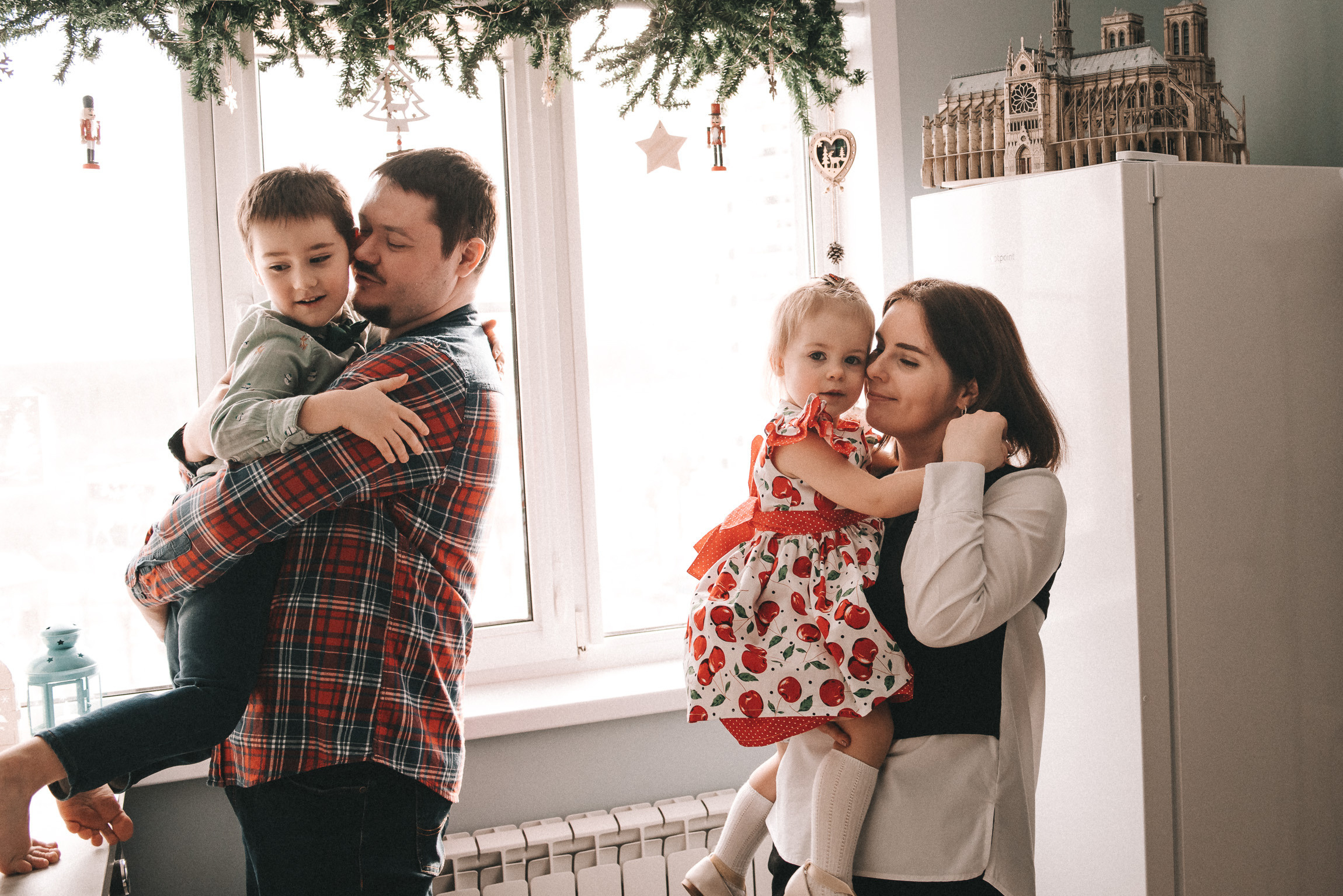 Антон и Лиза. Фотограф новорожденных в стиле lifestyle в Воронеже Юлия Ключникова