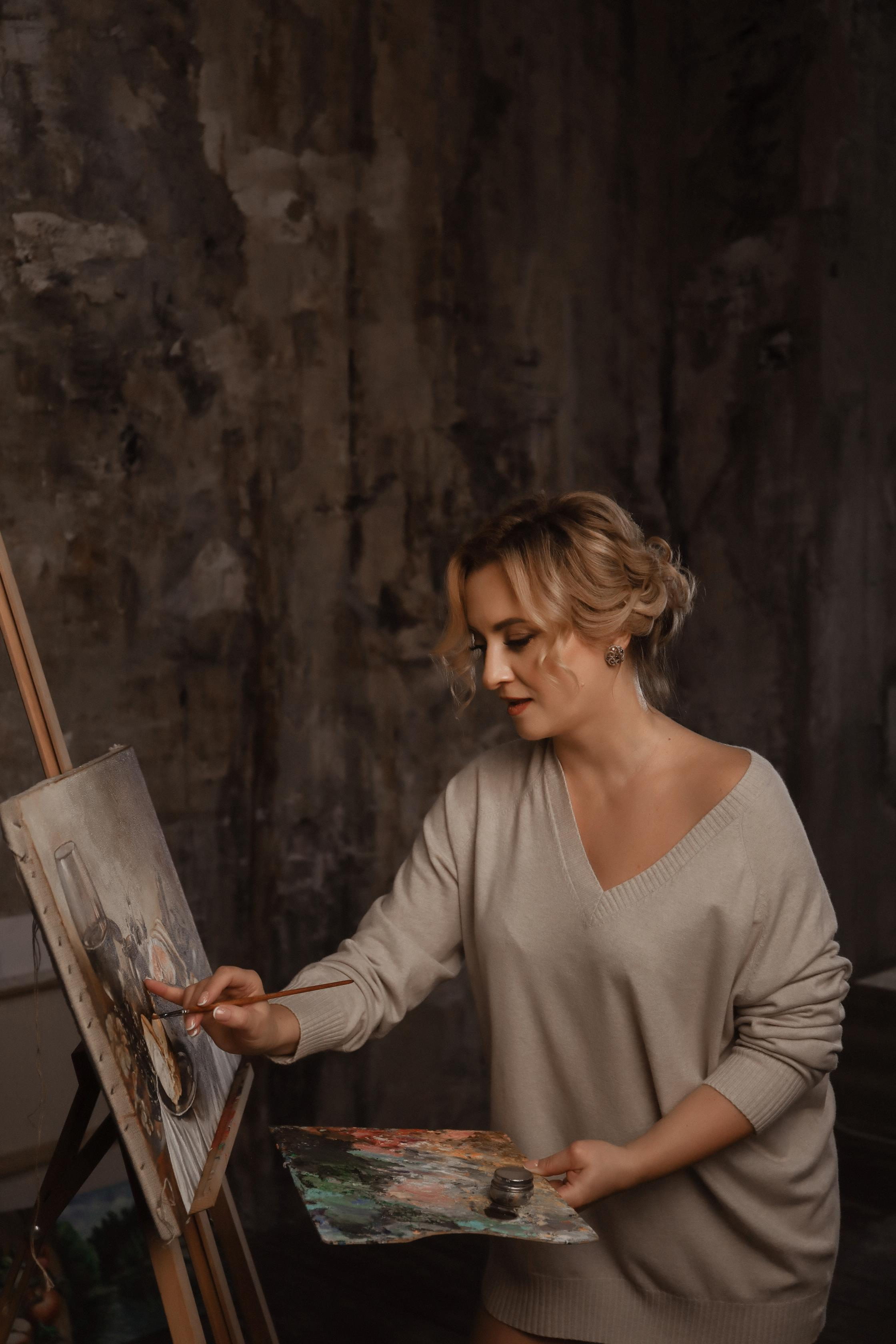 Художница. Алина Малышева, свадебный и семейный фотограф Москва