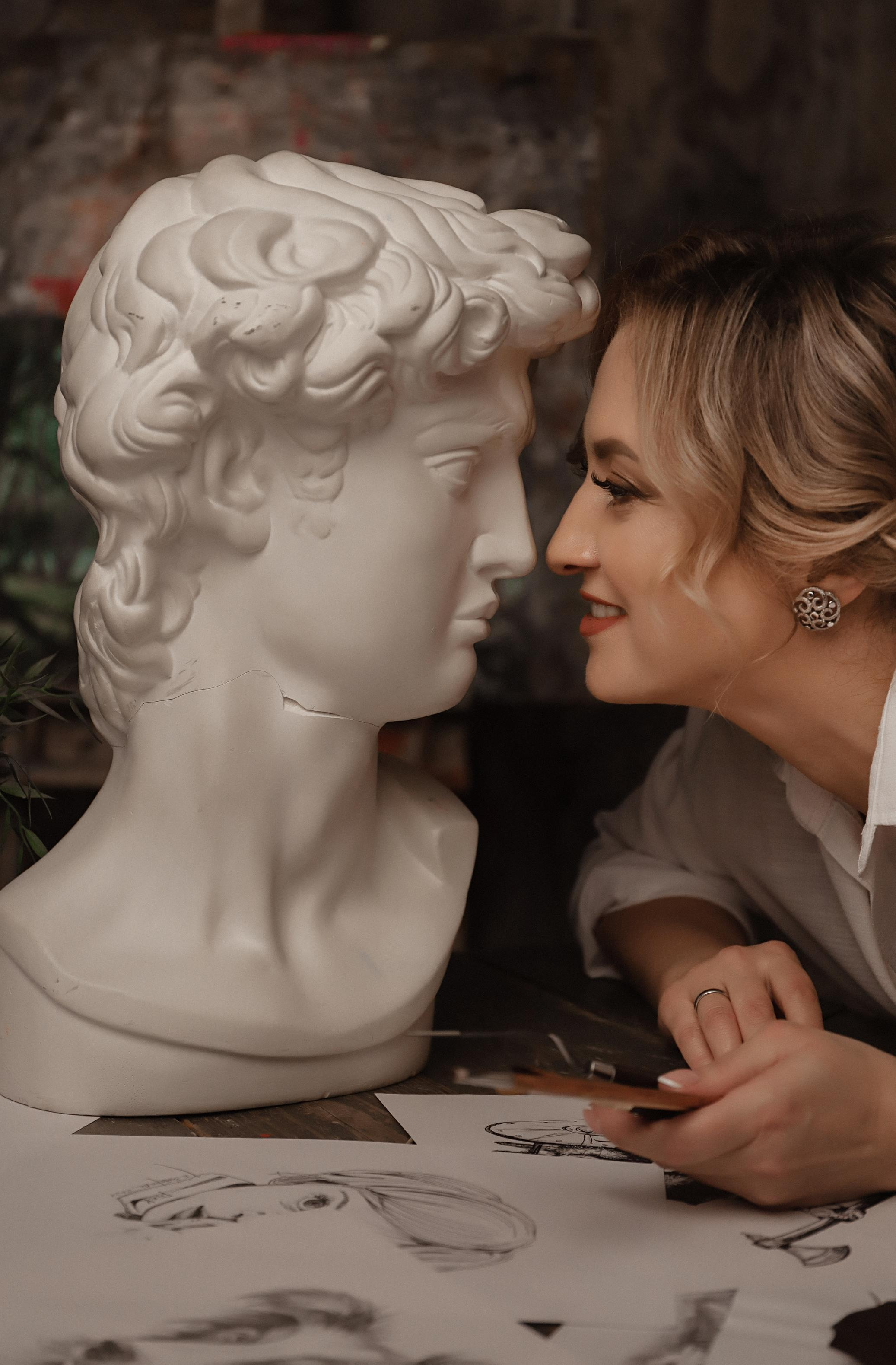 Художница. Алина Малышева, свадебный и семейный фотограф Москва