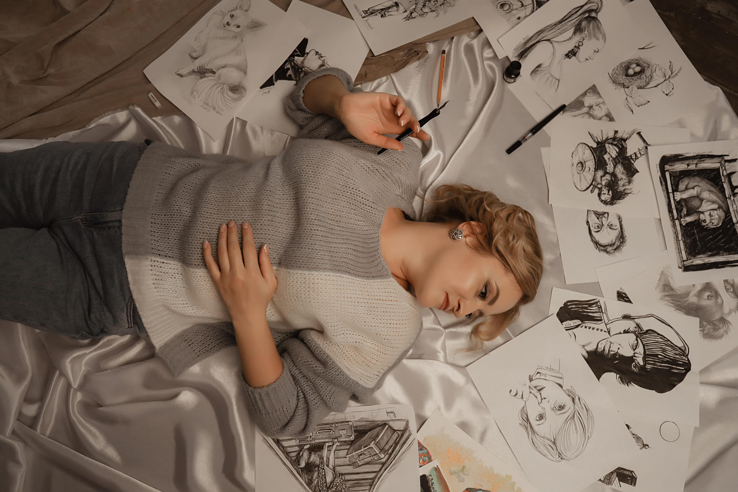 Художница. Алина Малышева, свадебный и семейный фотограф Москва