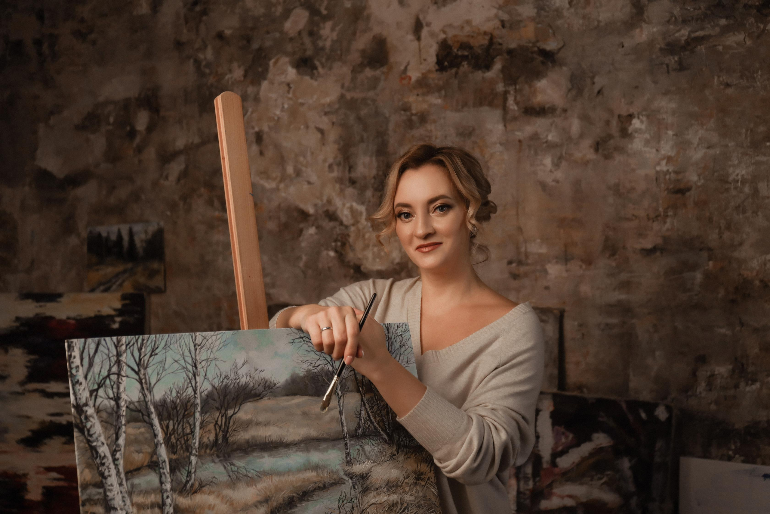 Художница. Алина Малышева, свадебный и семейный фотограф Москва