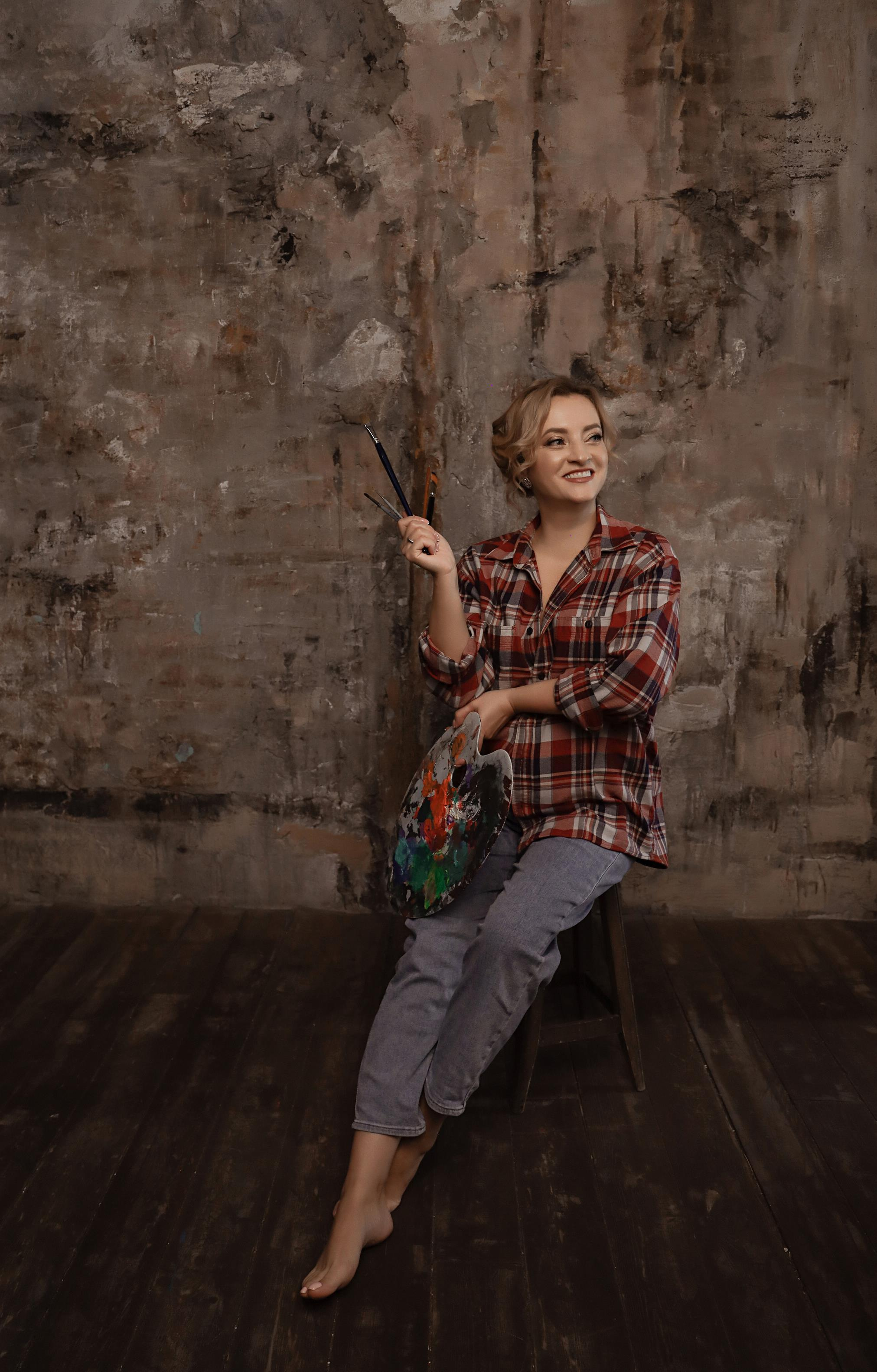 Художница. Алина Малышева, свадебный и семейный фотограф Москва