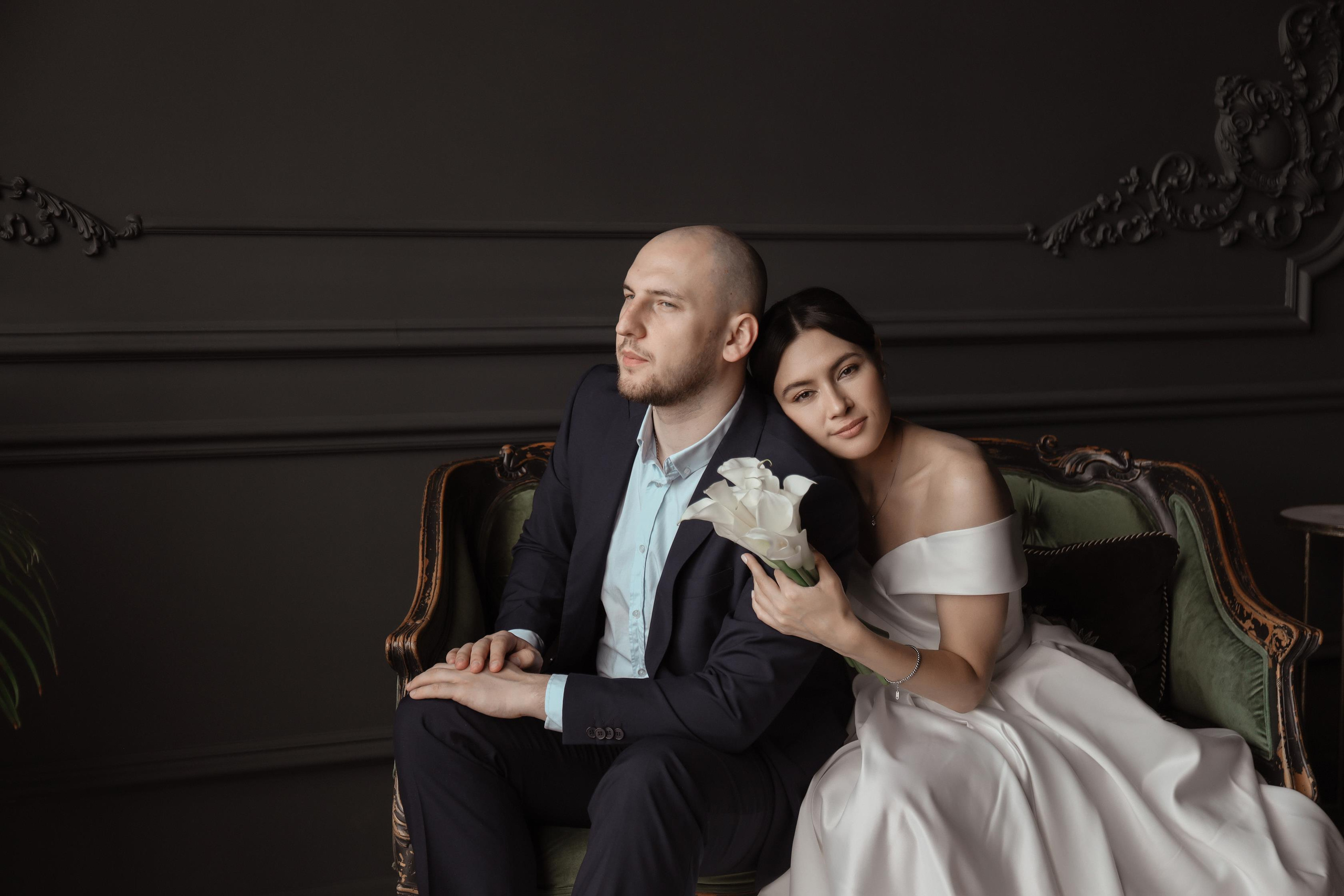 Dark side in love. Алина Малышева, свадебный и семейный фотограф Москва