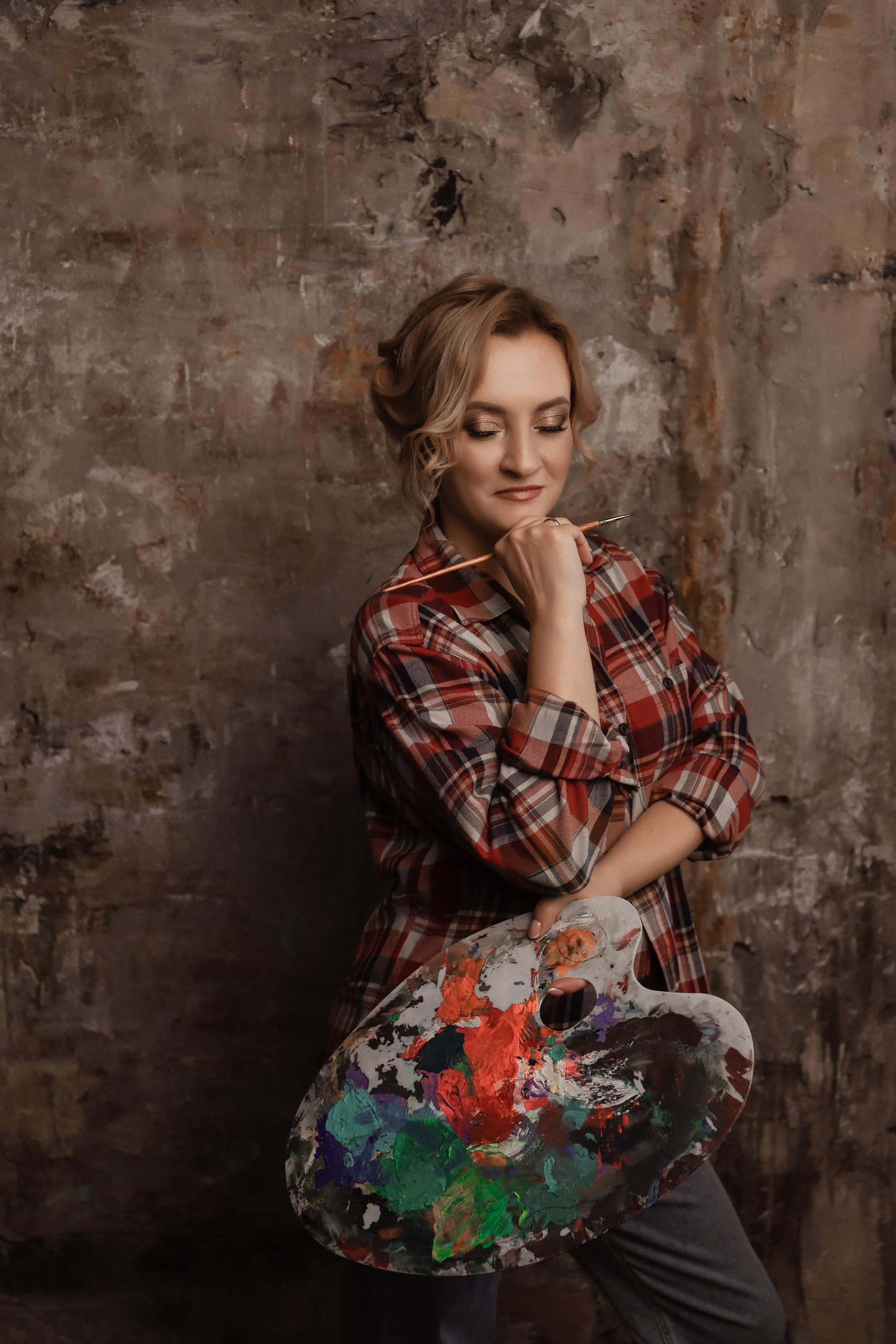 Художница. Алина Малышева, свадебный и семейный фотограф Москва