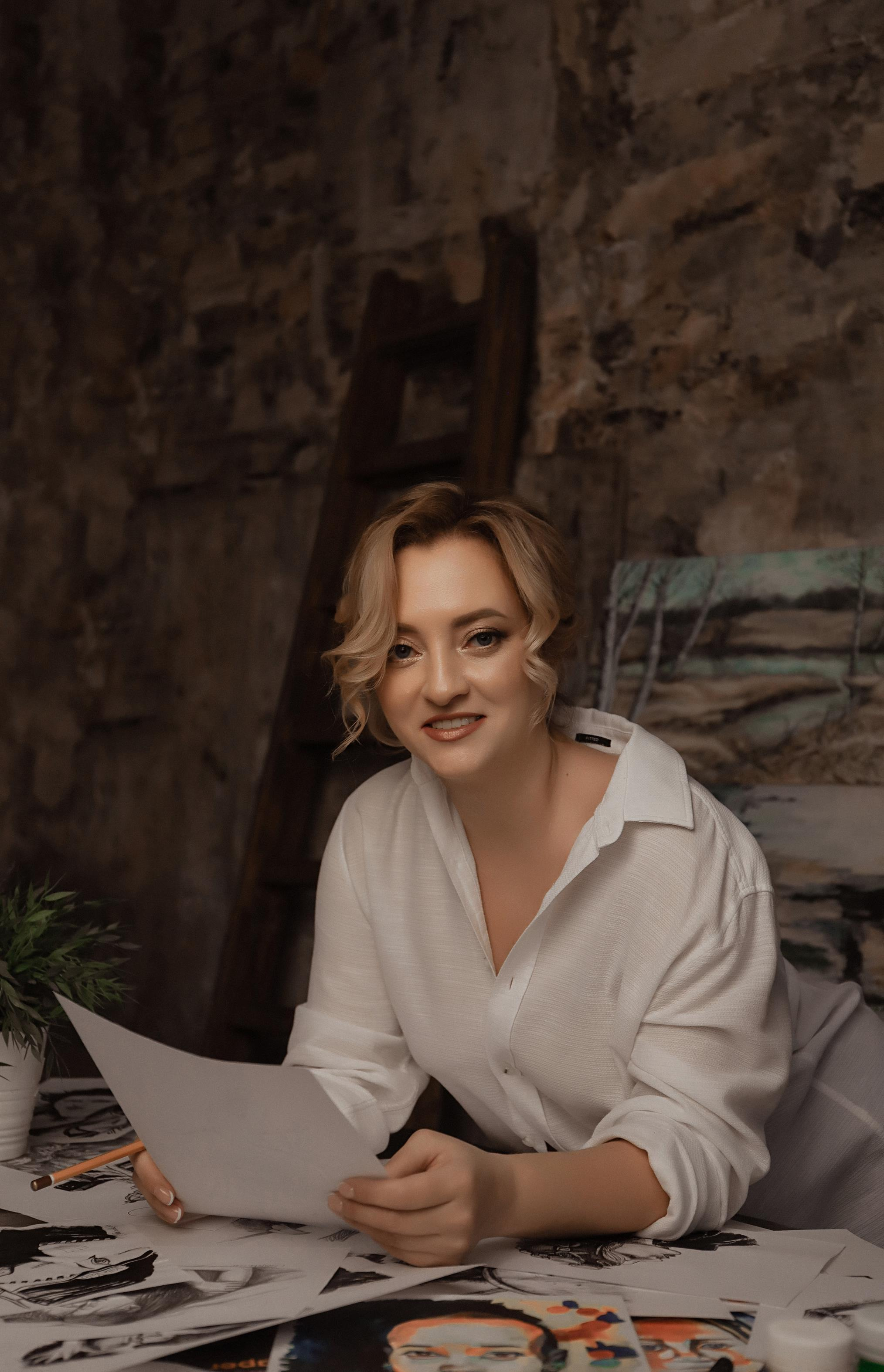 Художница. Алина Малышева, свадебный и семейный фотограф Москва