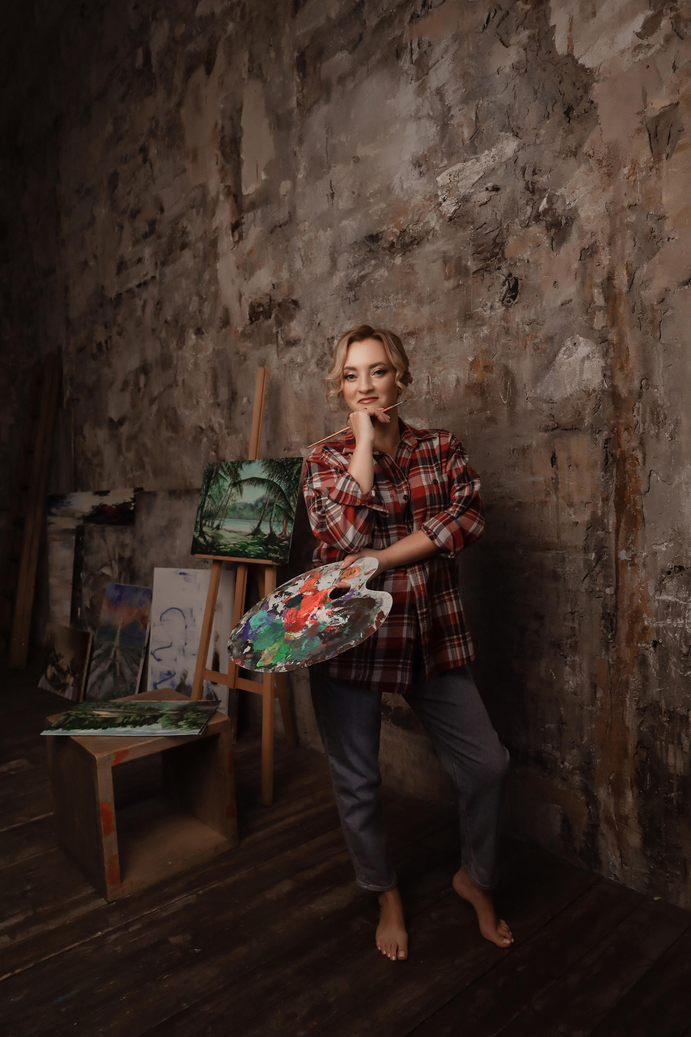 Художница. Алина Малышева, свадебный и семейный фотограф Москва