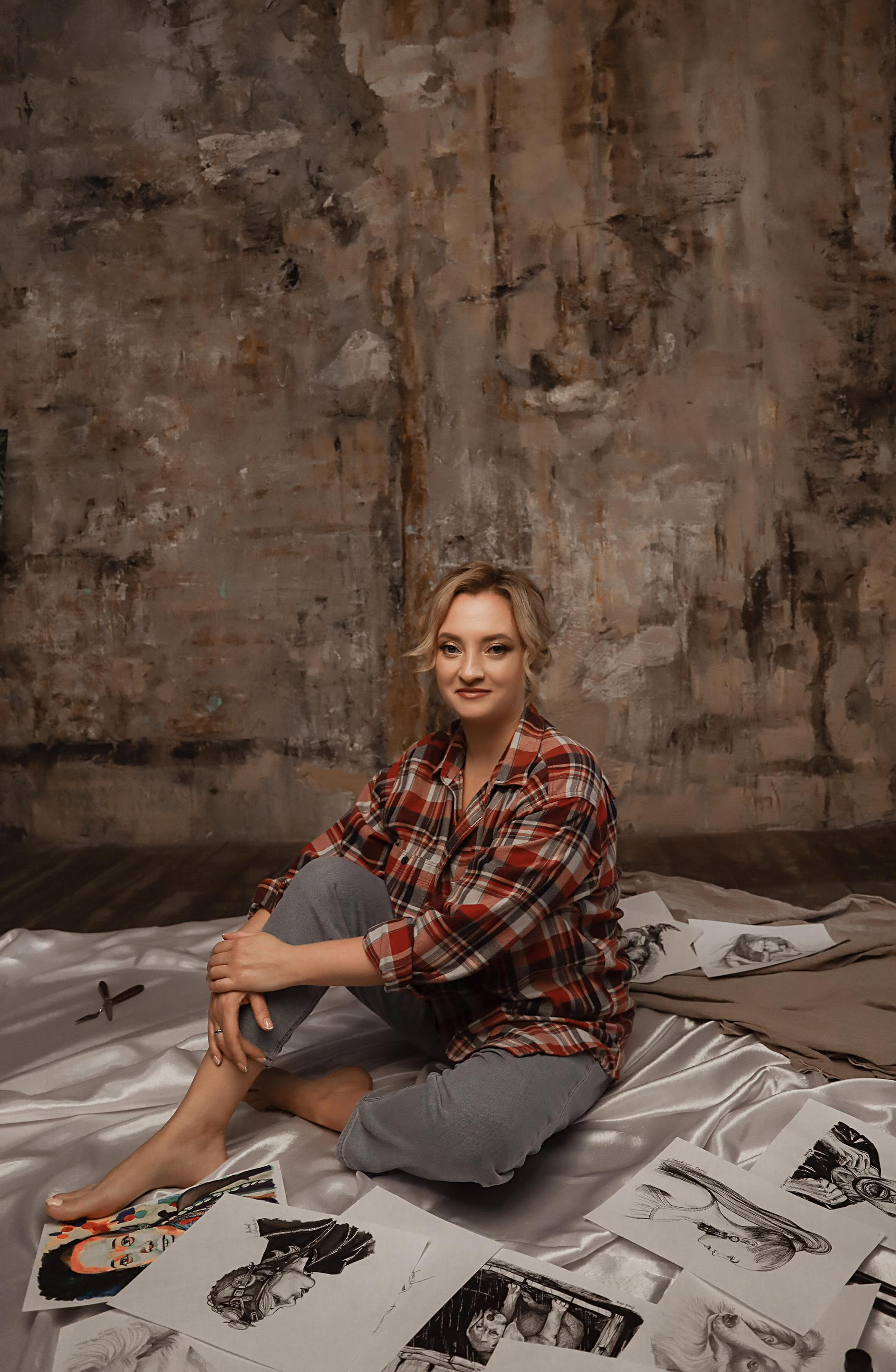 Художница. Алина Малышева, свадебный и семейный фотограф Москва